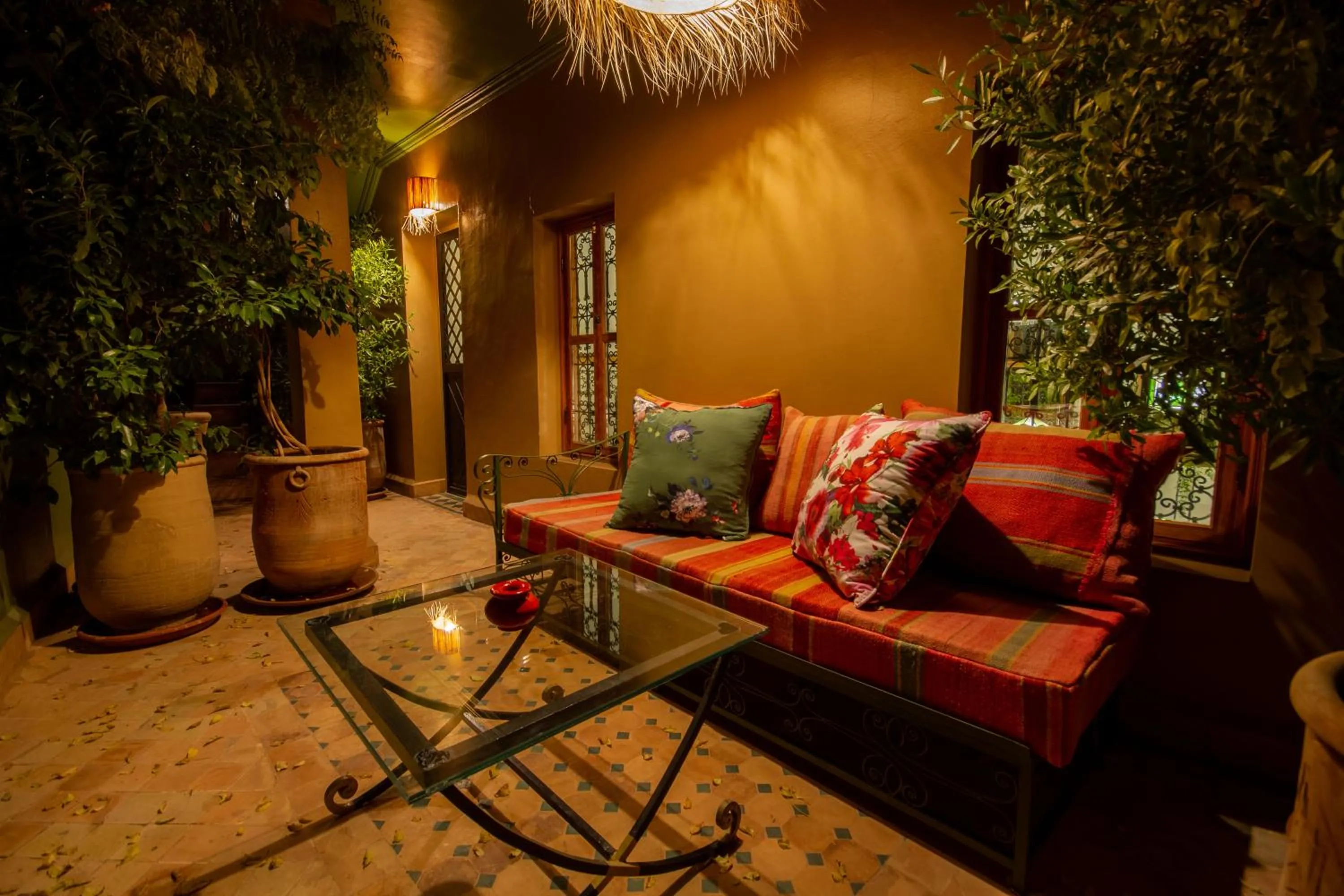 Patio in Riad SofYan & Spa