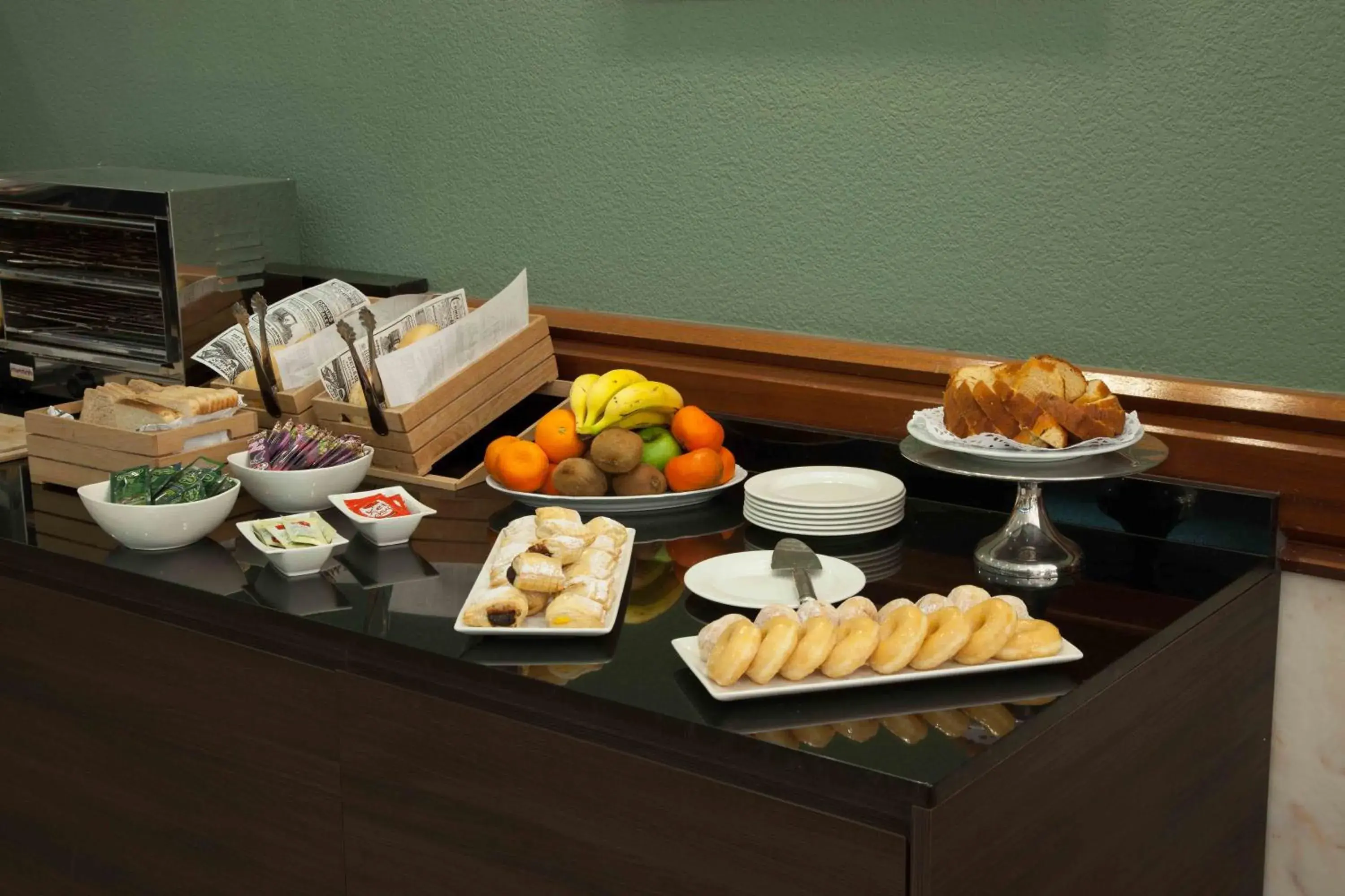 Buffet breakfast in Hotel Principe Paz Buffet breakfast in Hotel Principe Paz