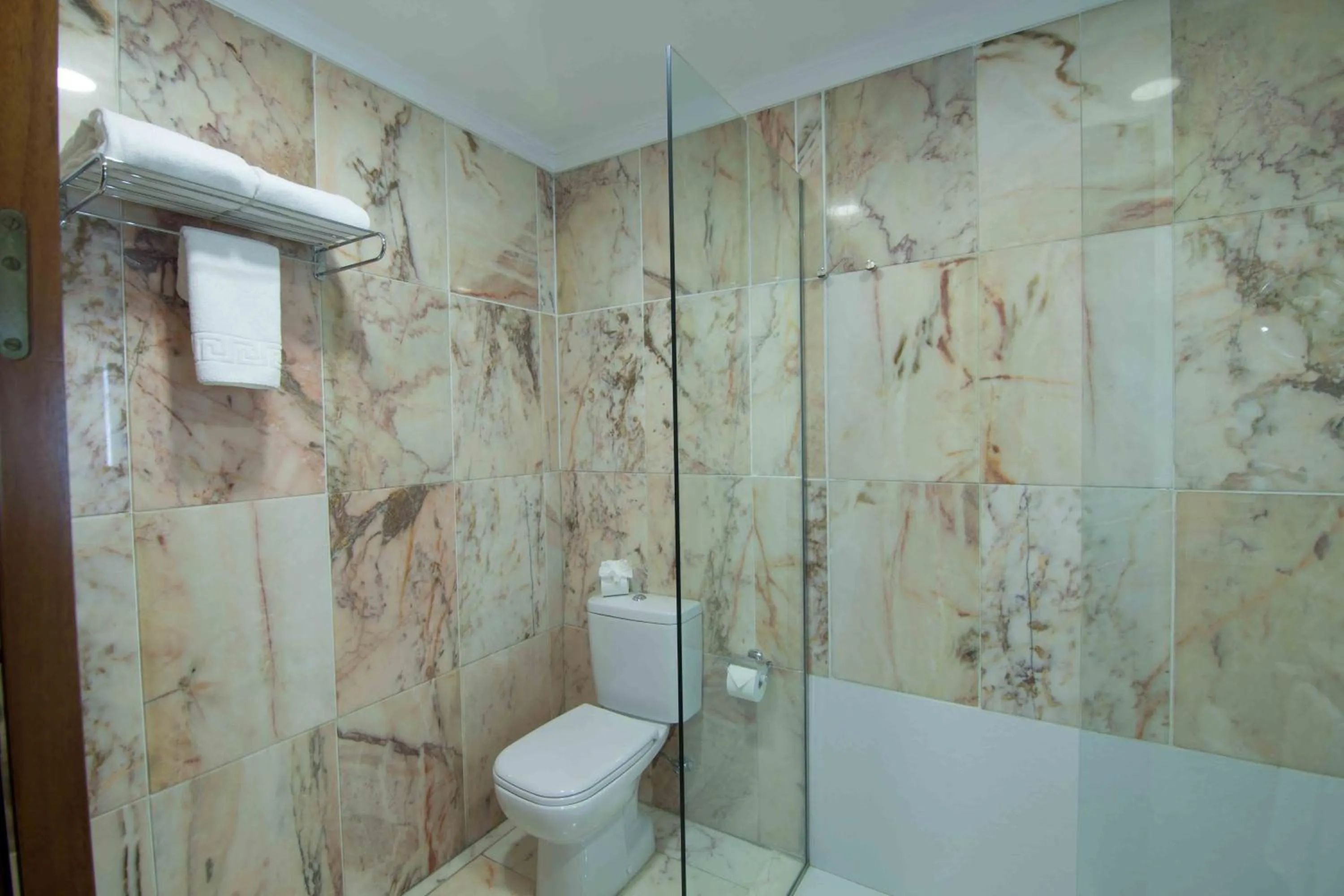 Shower in Hotel Principe Paz