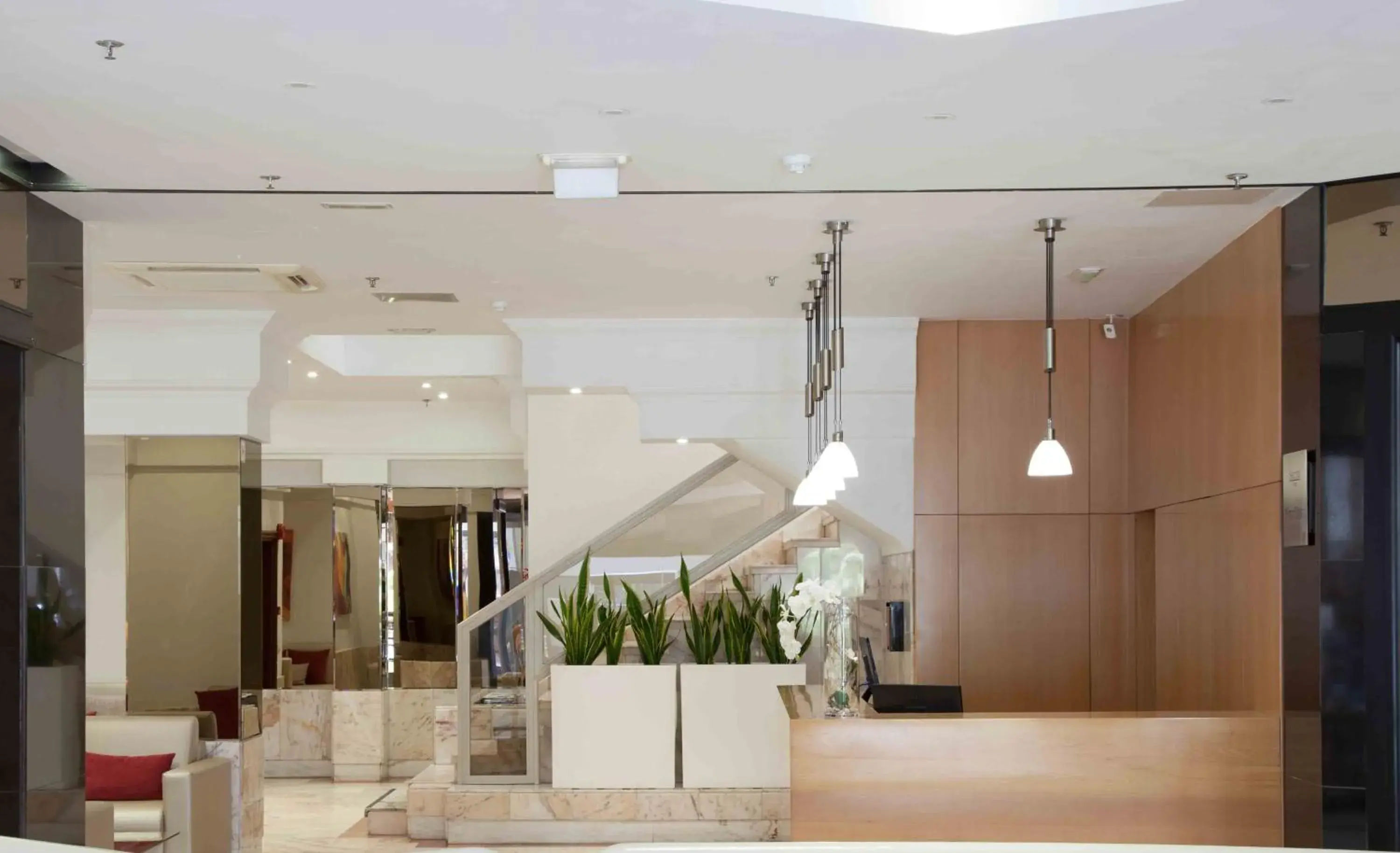 Lobby or reception in Hotel Principe Paz Lobby or reception in Hotel Principe Paz