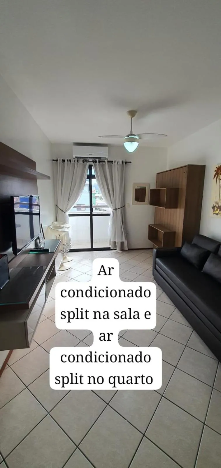 Apartamento TOP no centrinho da praia 01 quarto