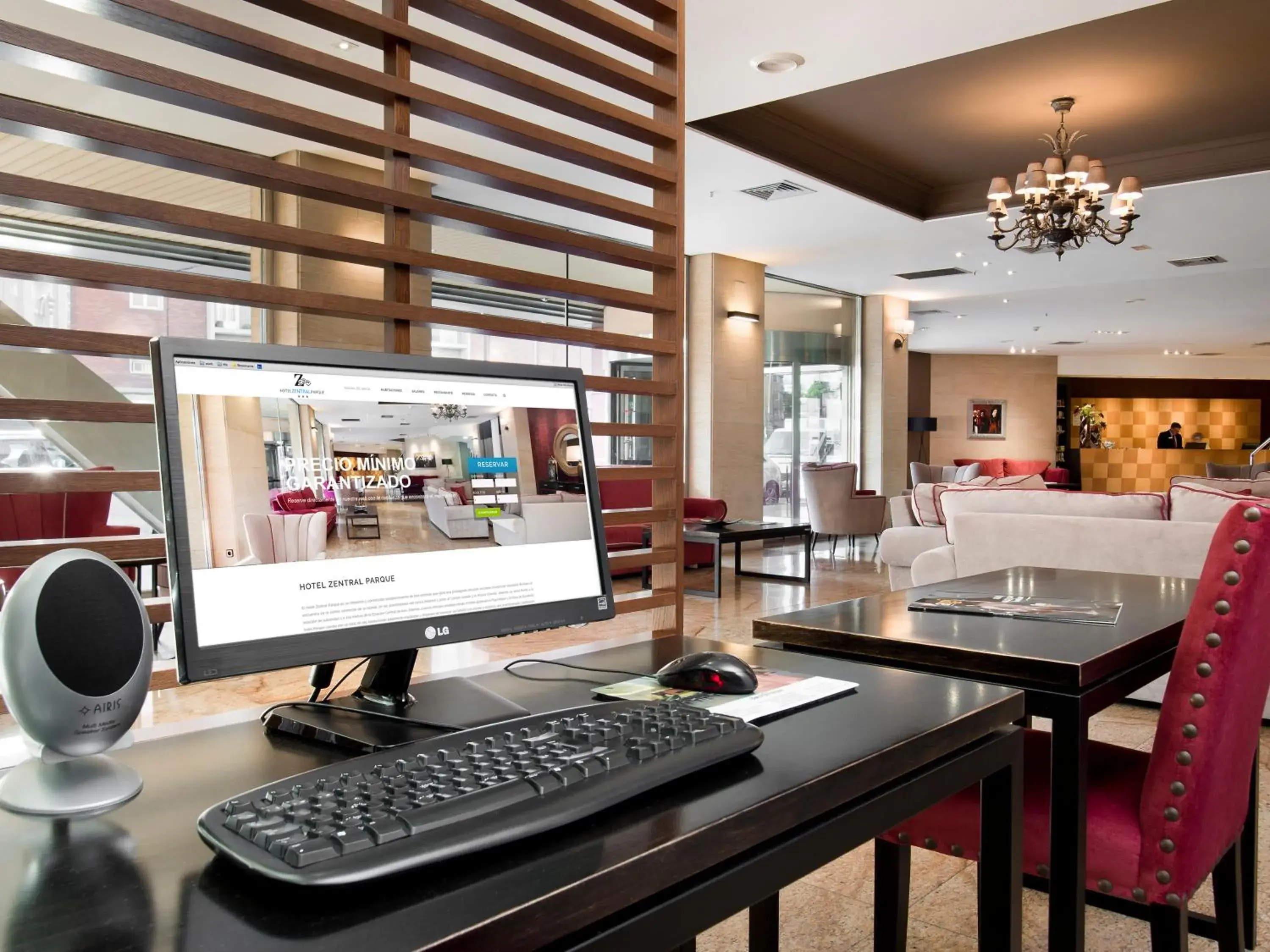 Lobby or reception in Hotel Zentral Parque Lobby or reception in Hotel Zentral Parque