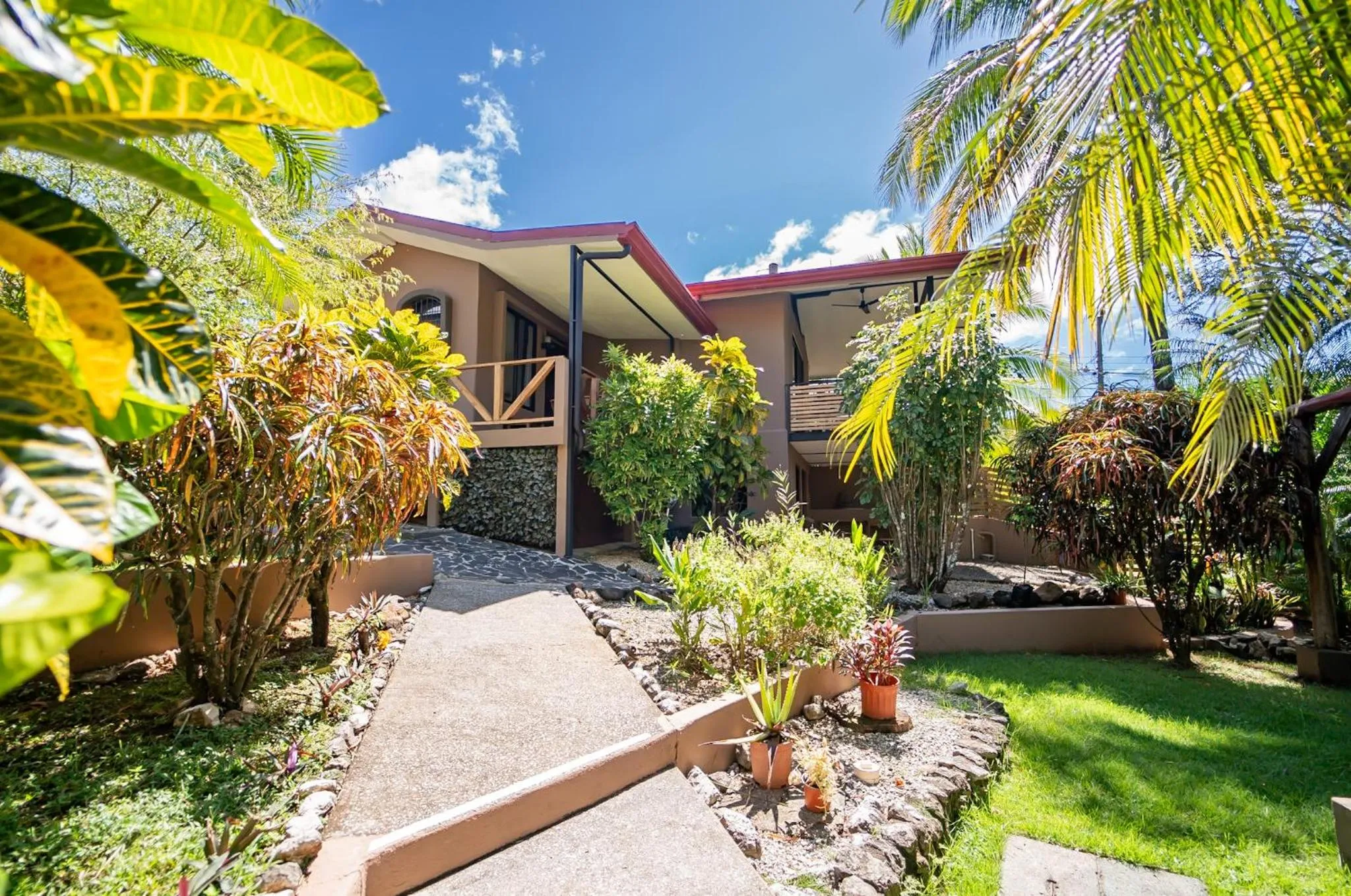 Garden view in Hotel Casa Buenavista - Adults only