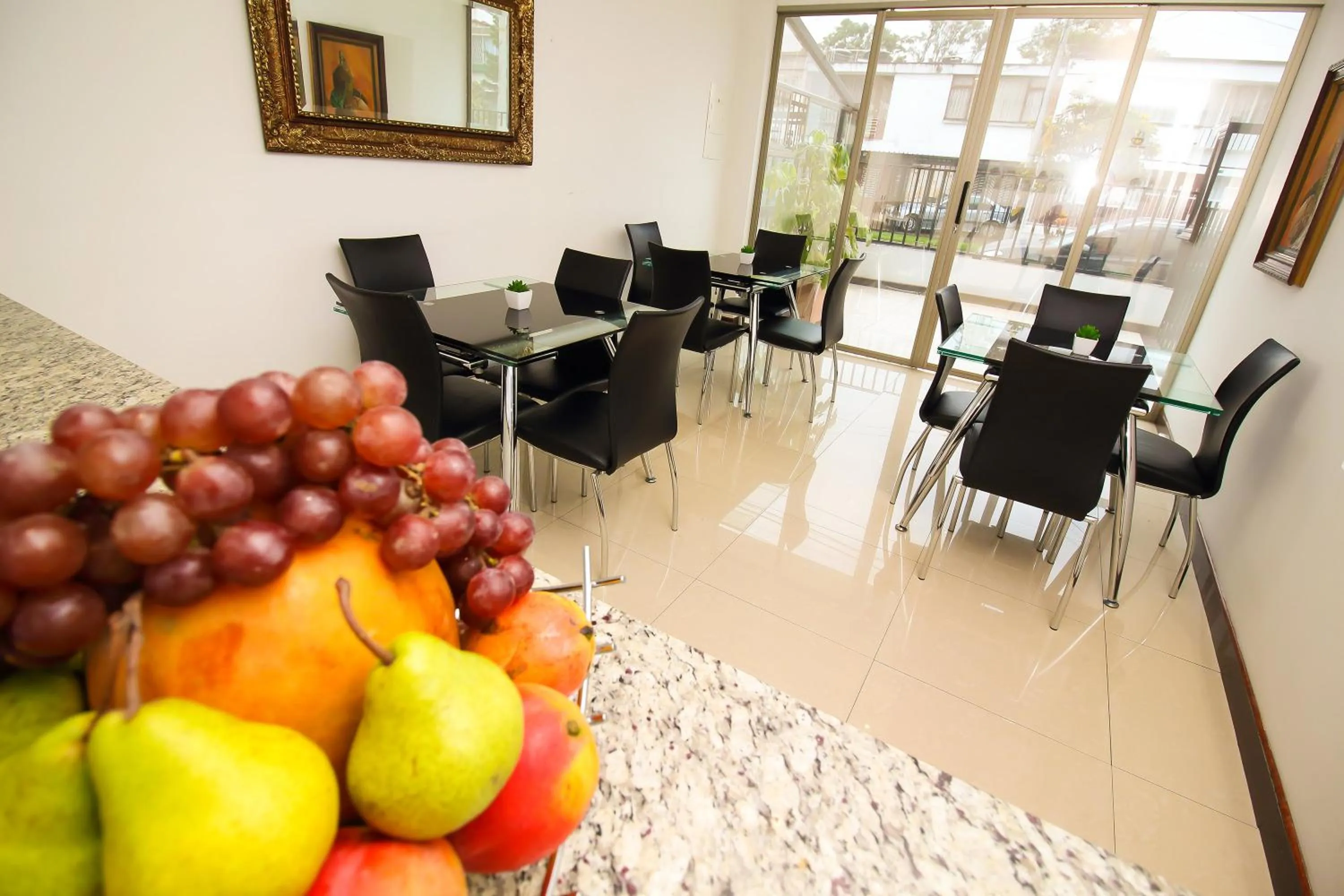 Food in Hotel Casa Quinta Embajada