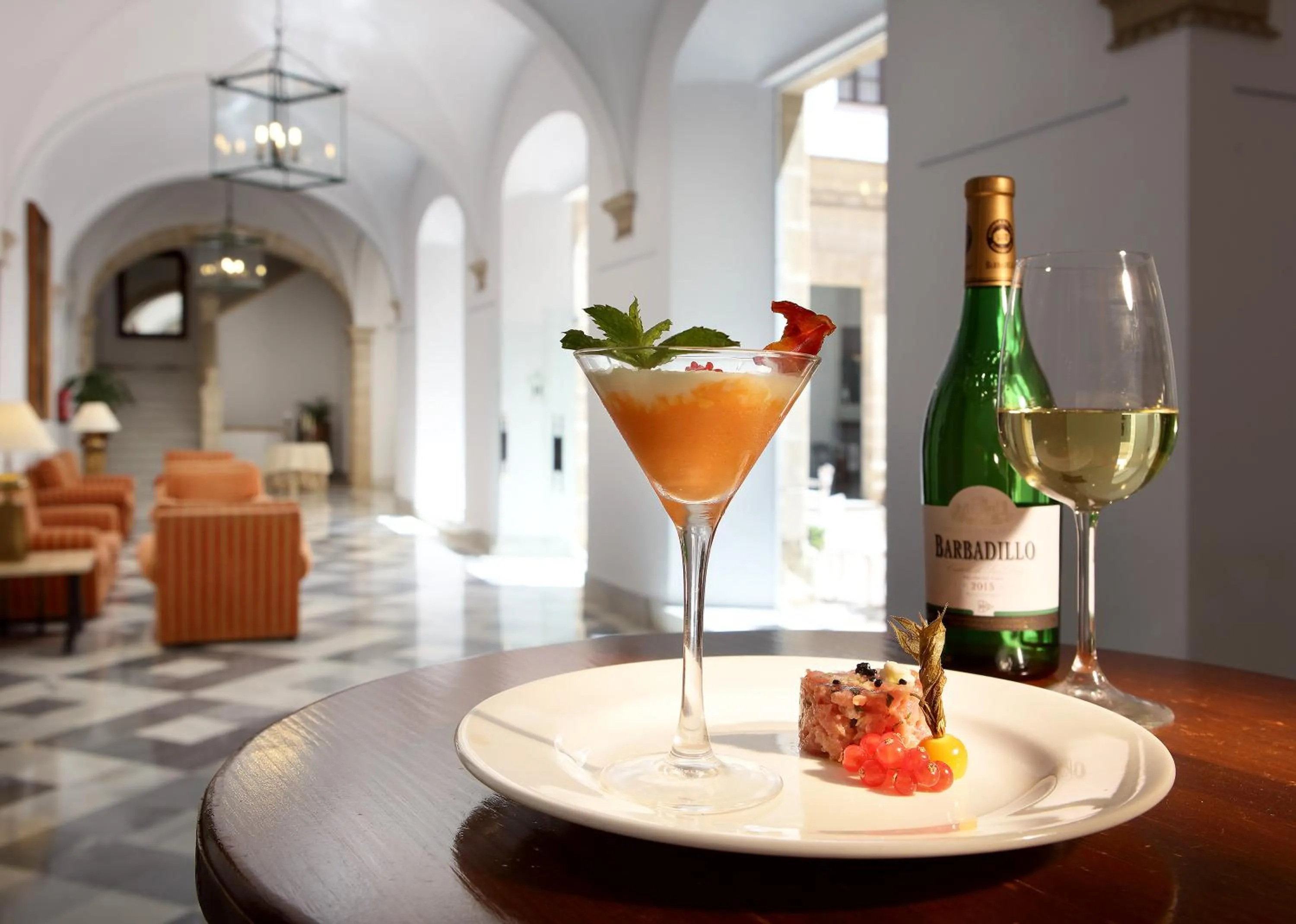 Food close-up in Crisol Monasterio de San Miguel