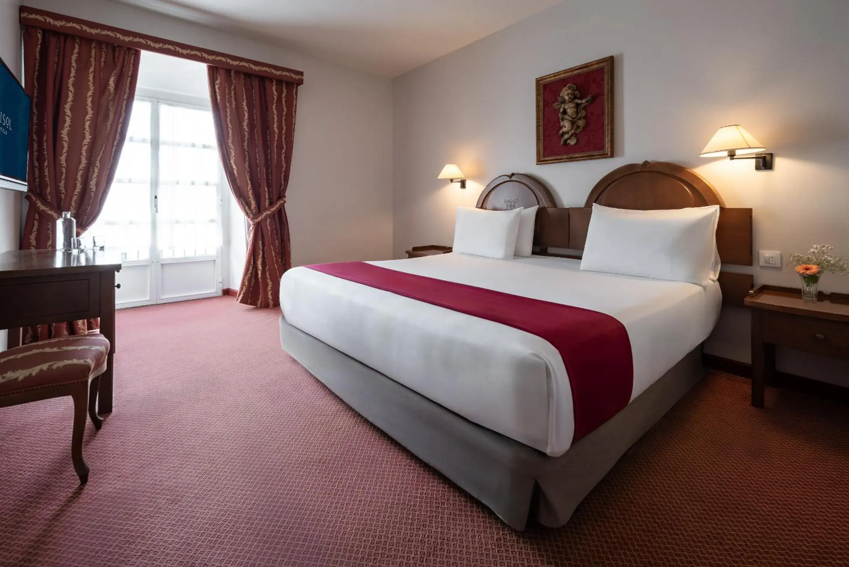 Bed in Crisol Monasterio de San Miguel Bed in Crisol Monasterio de San Miguel