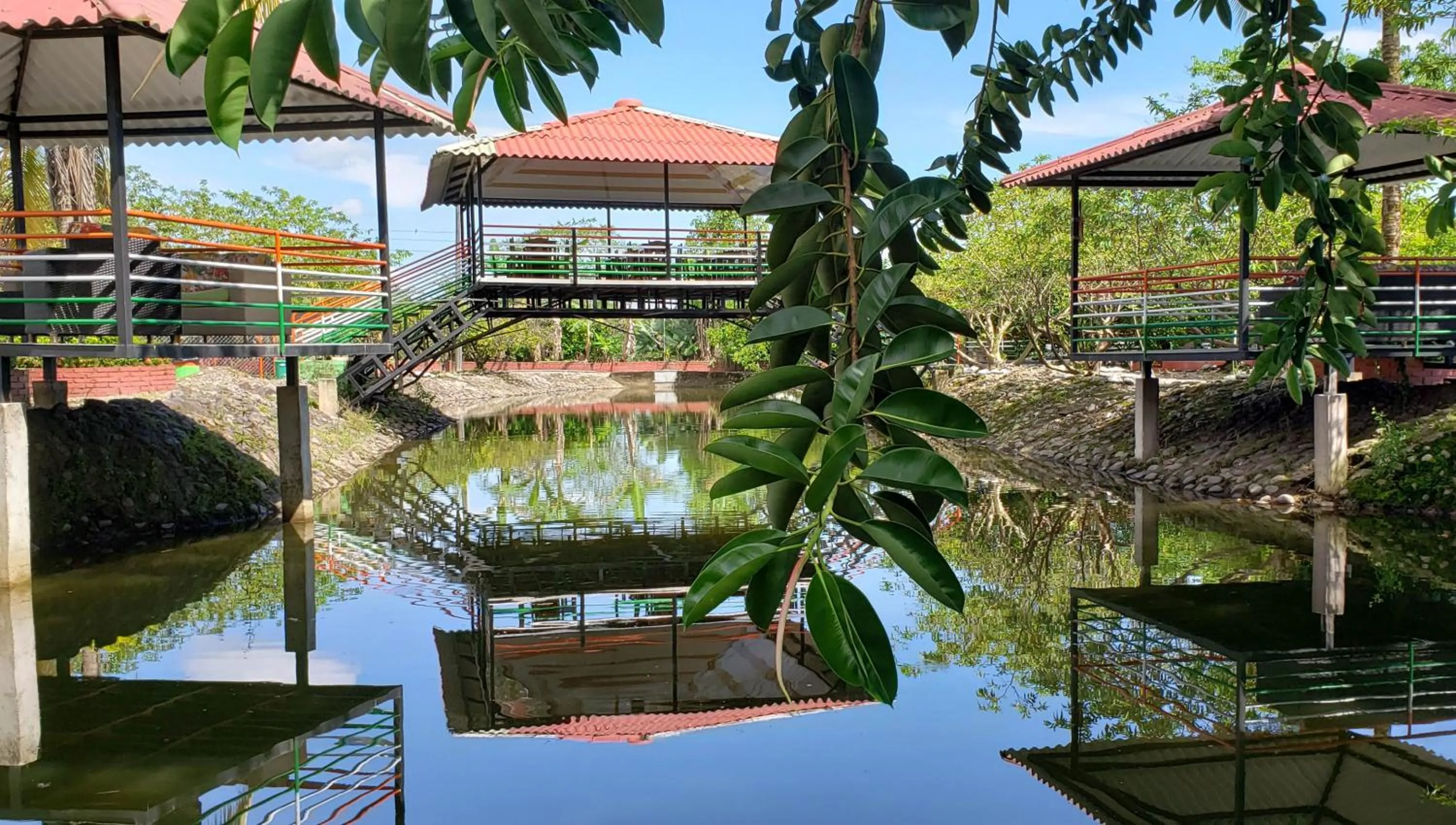Lake view in Hotel y Parque Turístico Navar City