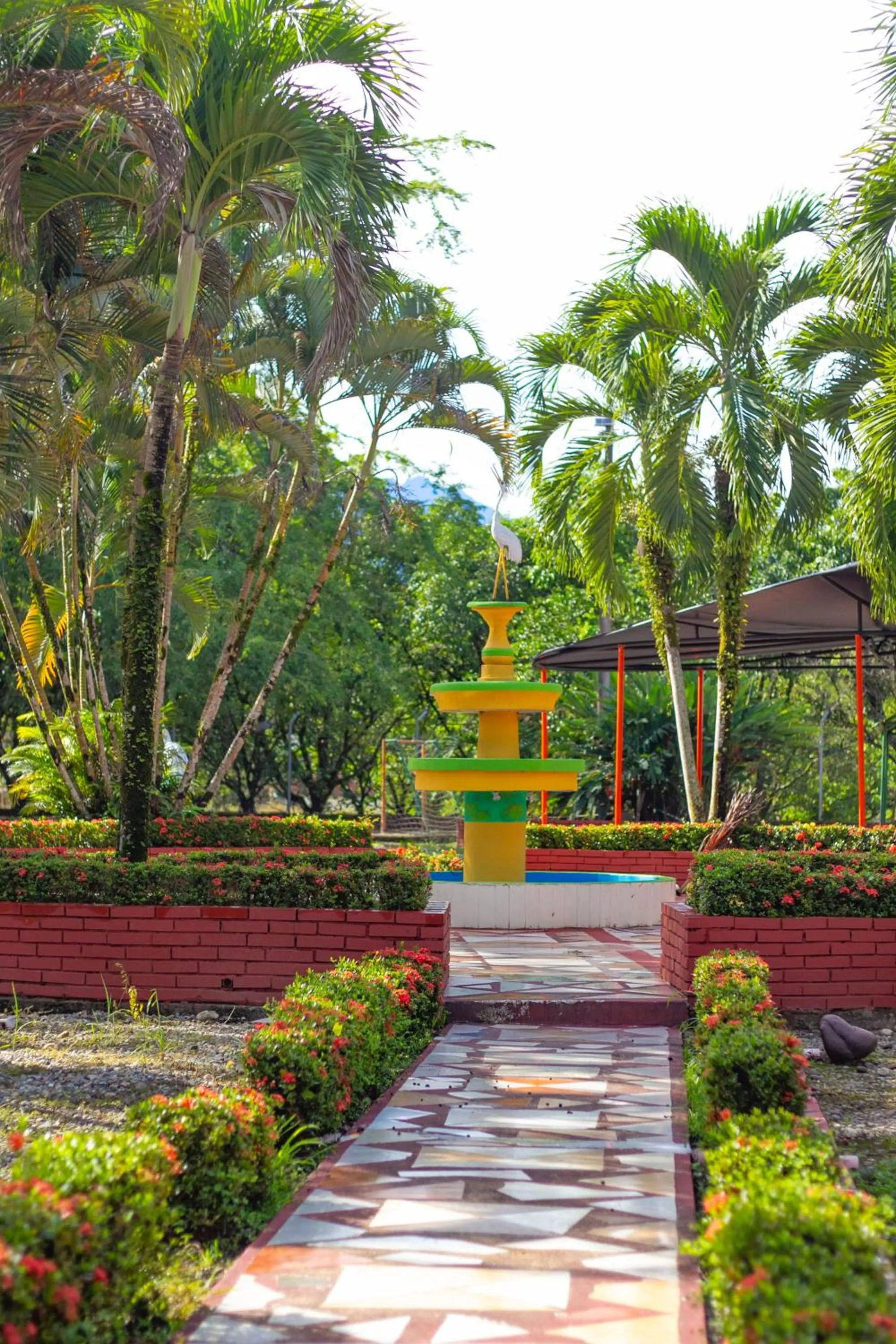 Garden in Hotel y Parque Turístico Navar City