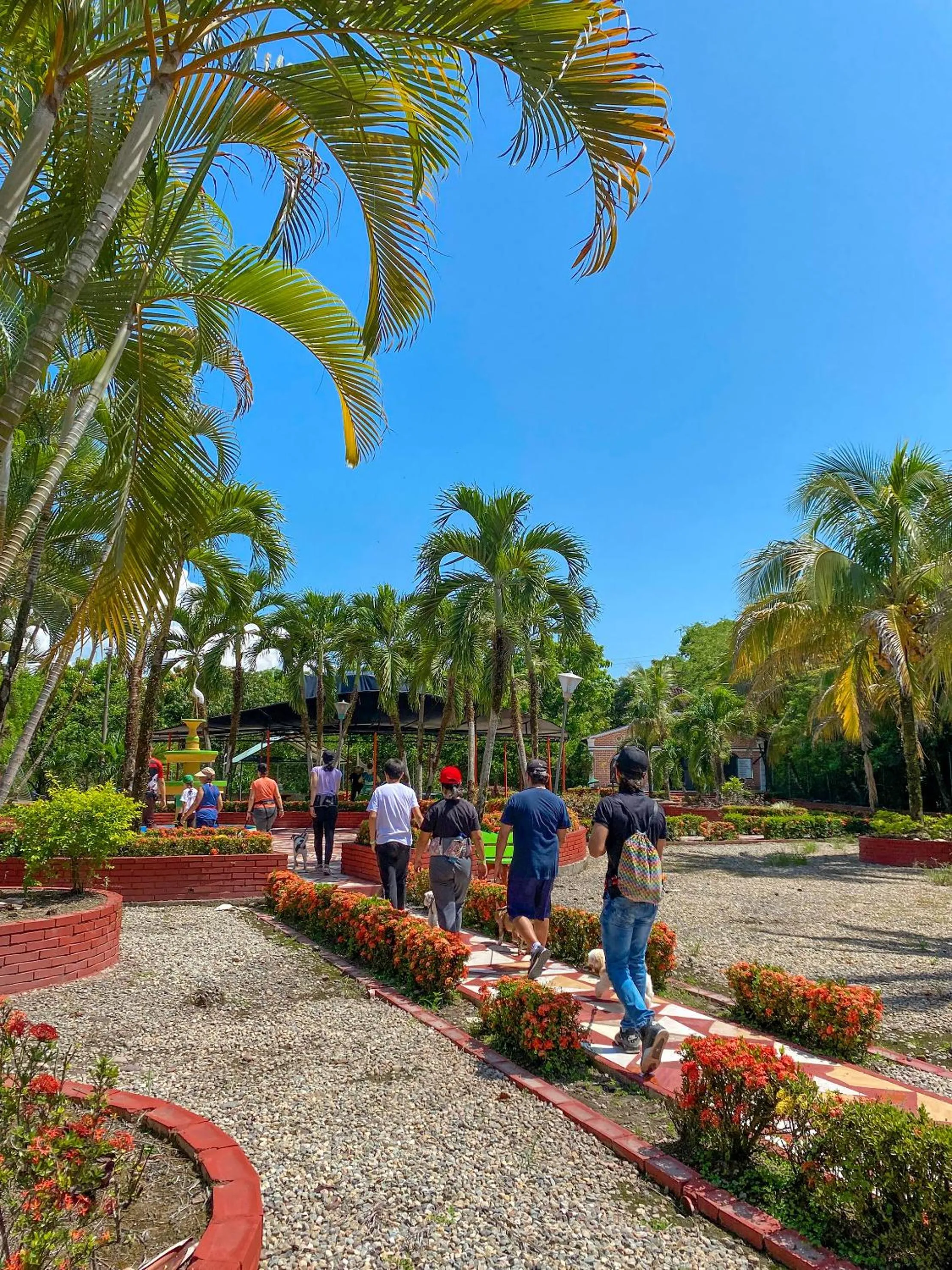 Garden in Hotel y Parque Turístico Navar City