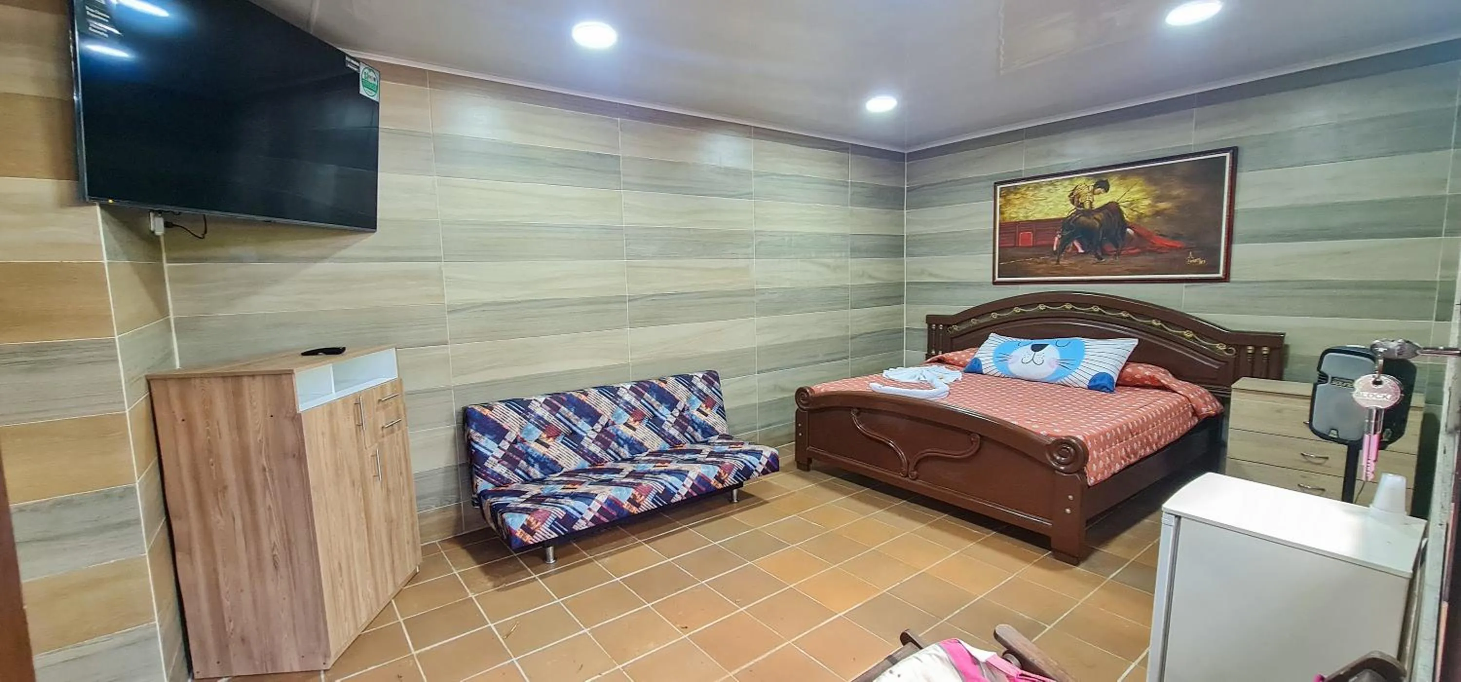 Bed in Hotel y Parque Turístico Navar City