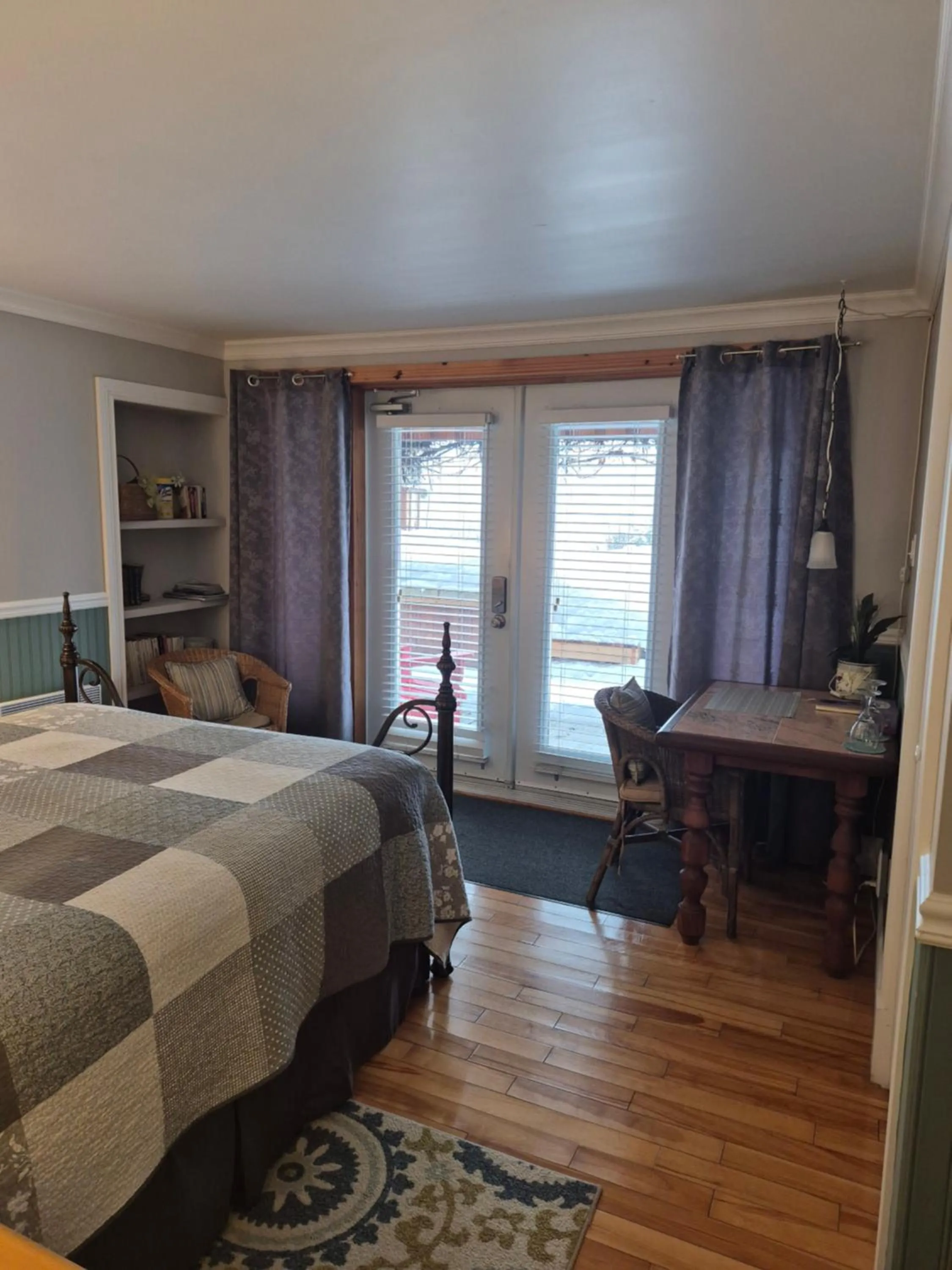 Bed in Gîte Au Perchoir