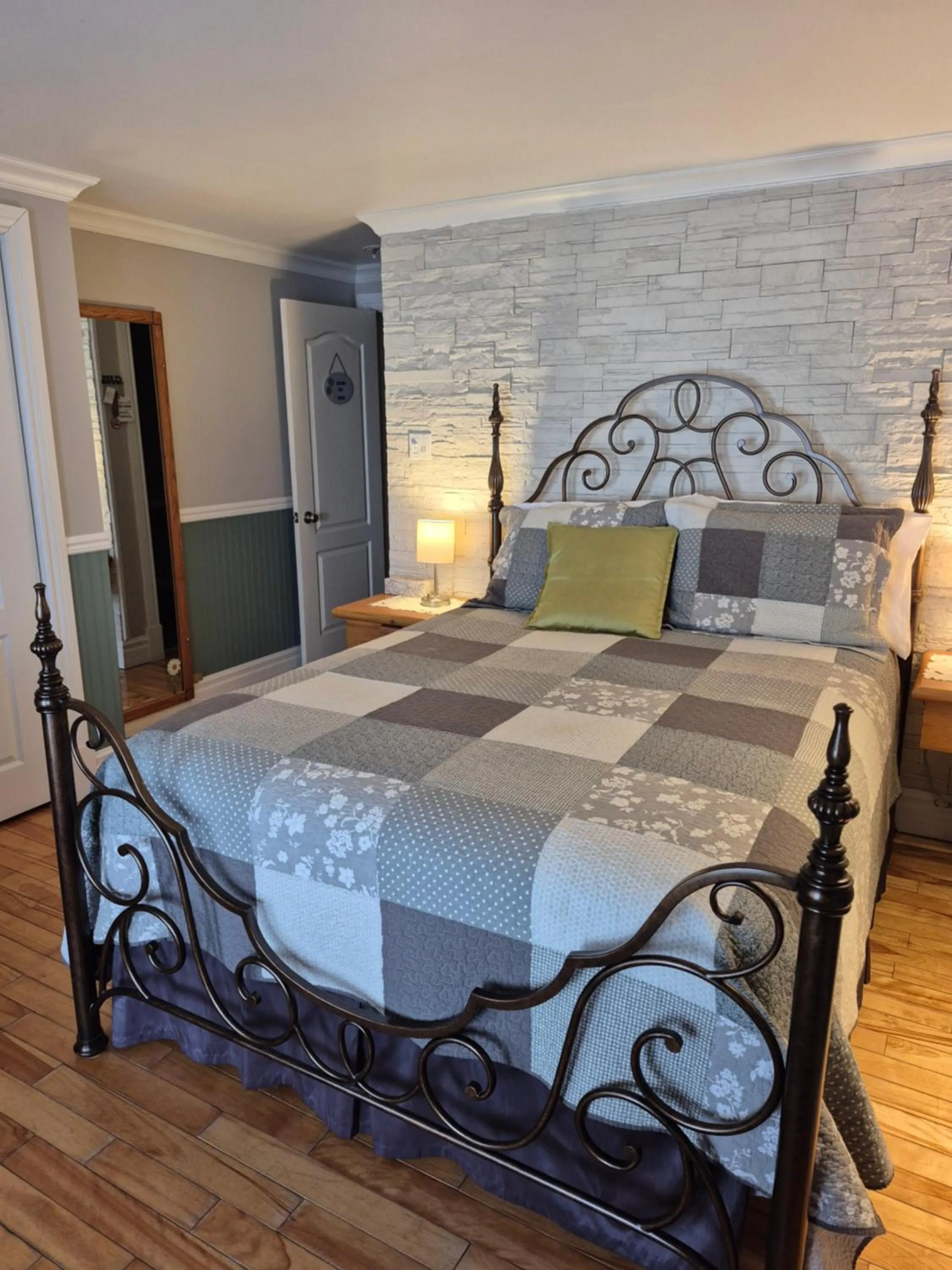 Bed in Gîte Au Perchoir