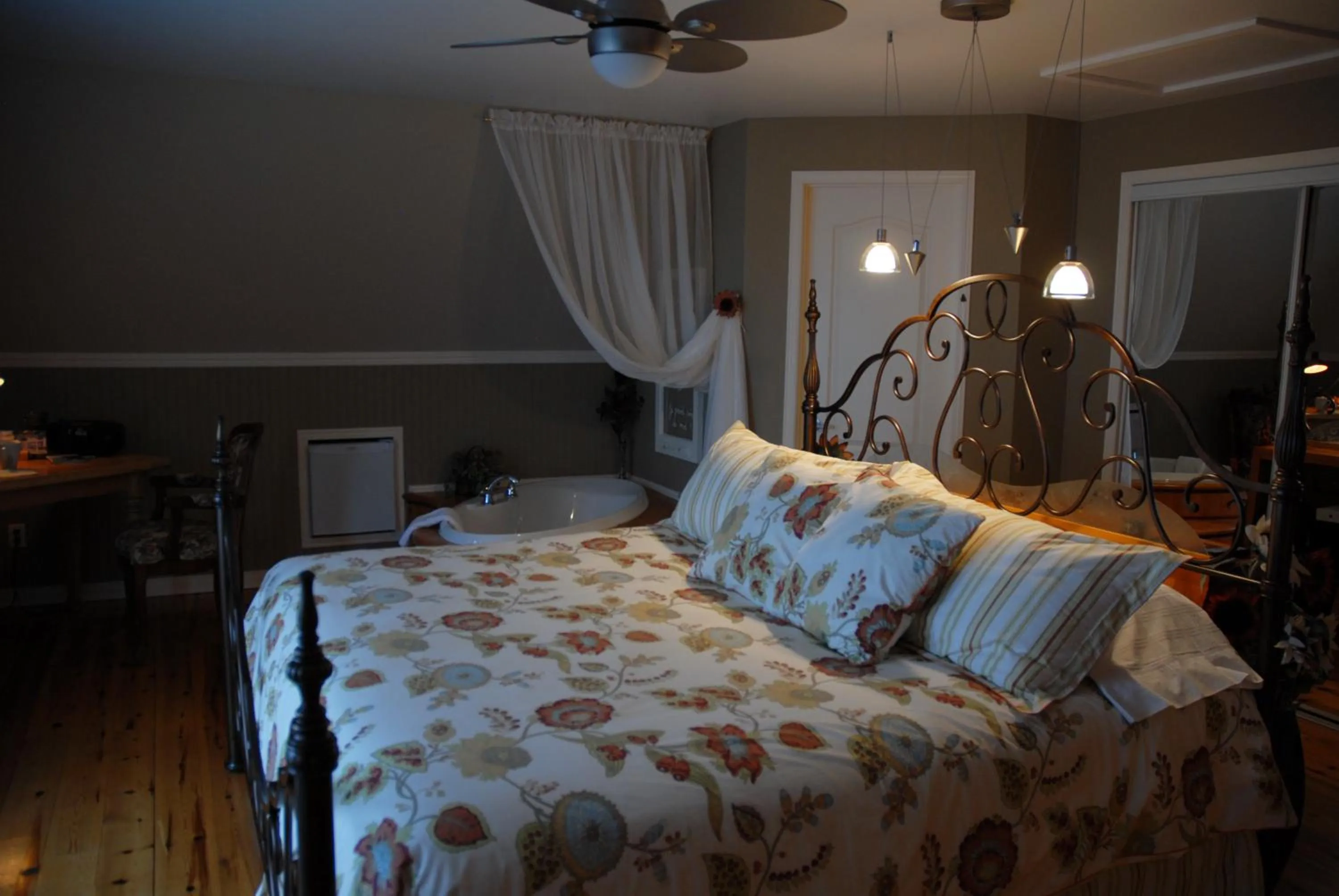 Bed in Gîte Au Perchoir