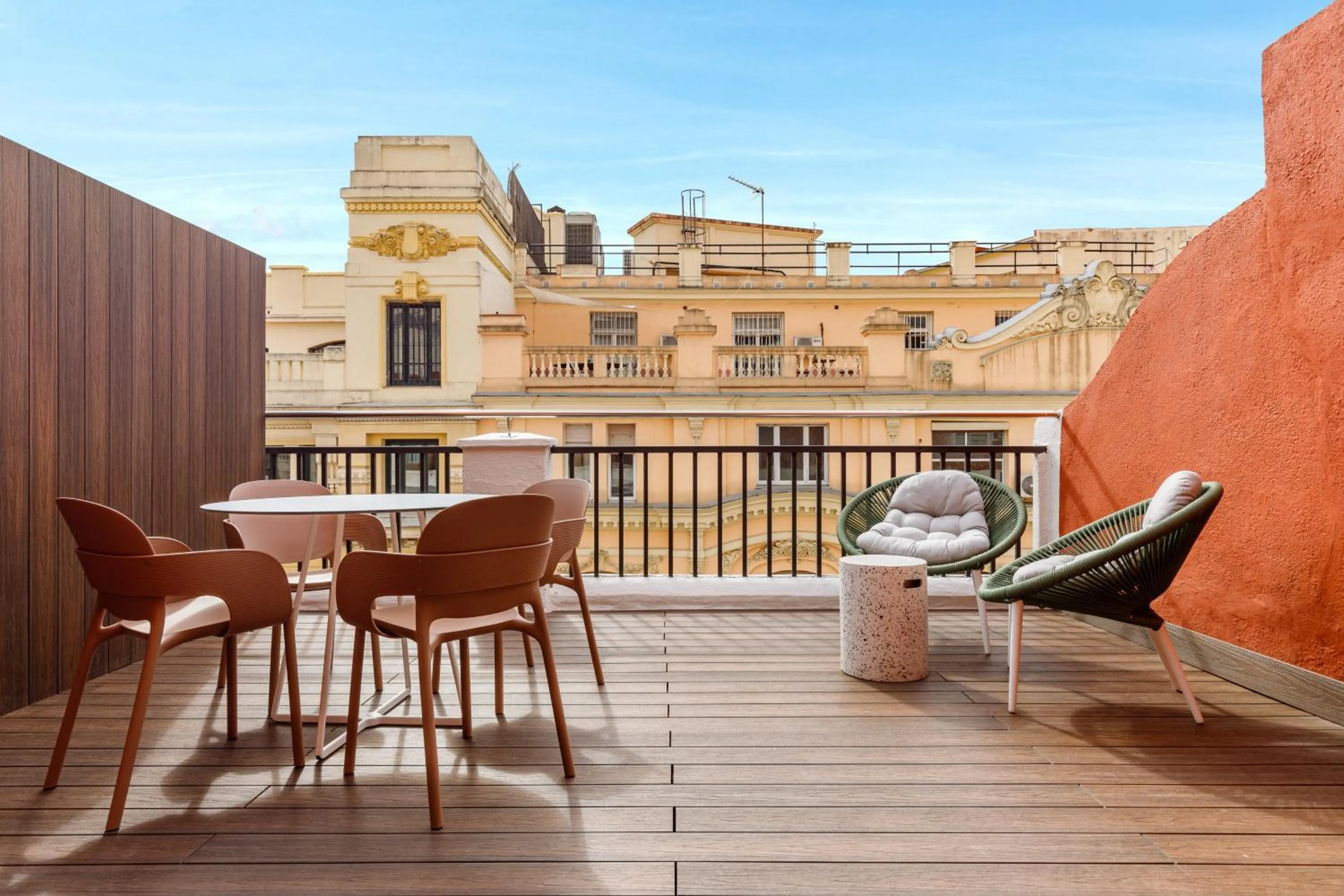 Balcony/Terrace in Petit Palace Puerta del Sol