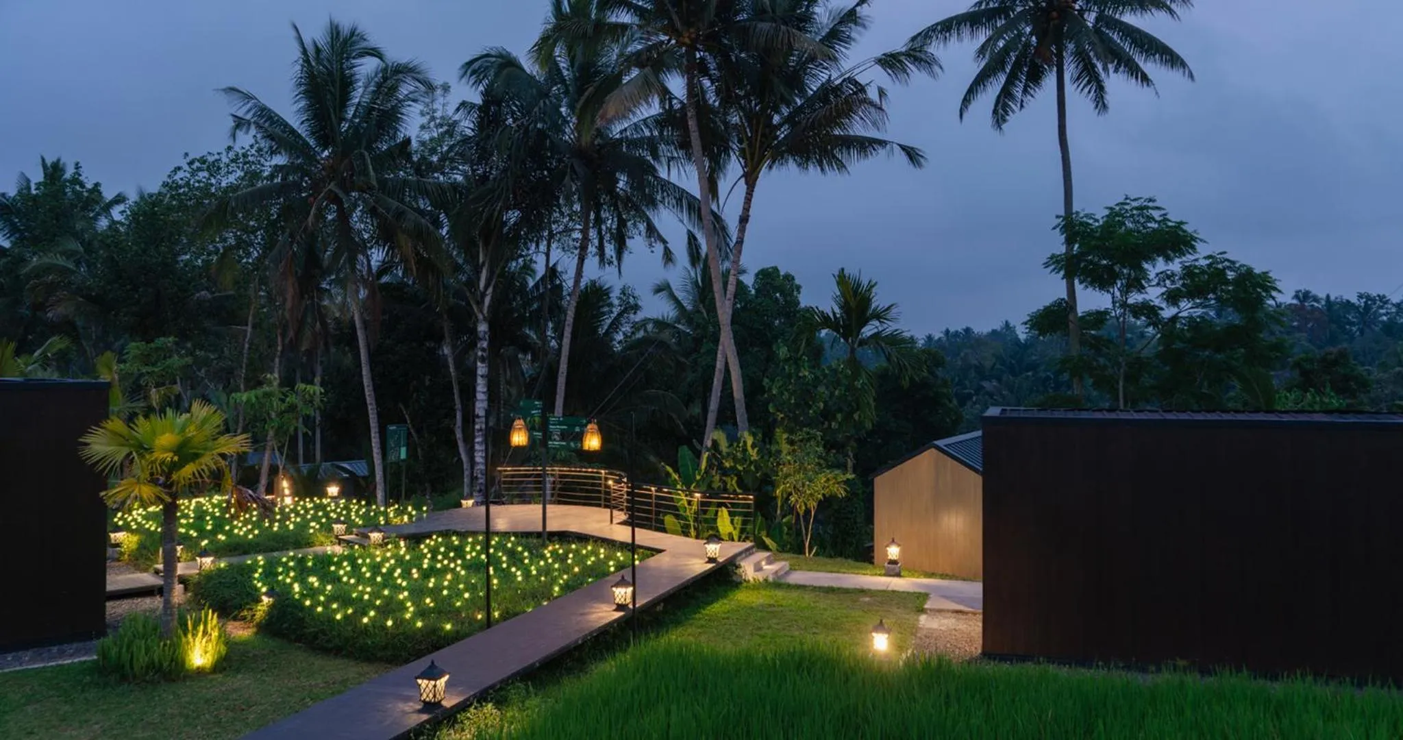 Property building in Bobocabin Ubud, Bali