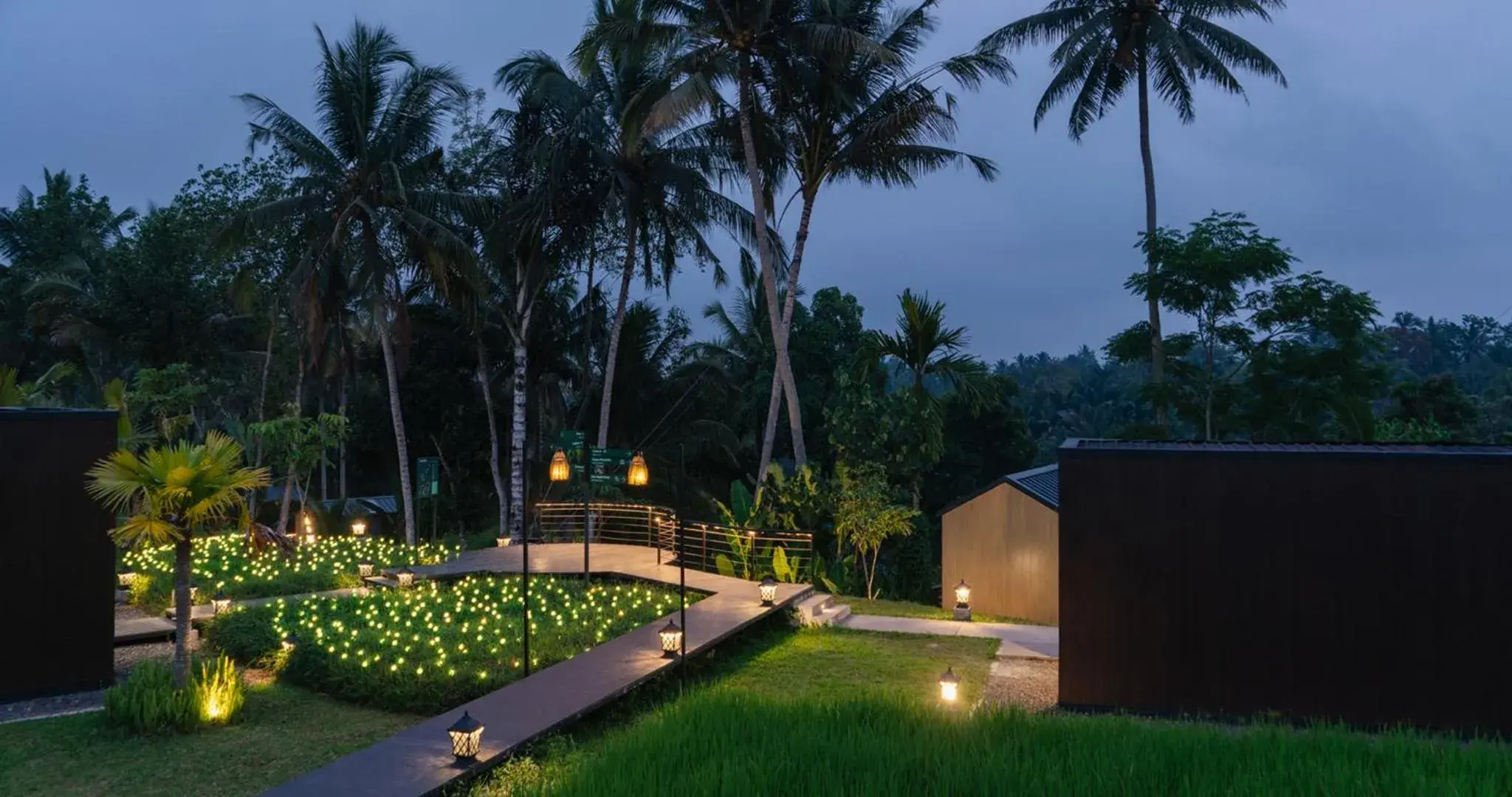 Property building in Bobocabin Ubud, Bali Property building in Bobocabin Ubud, Bali