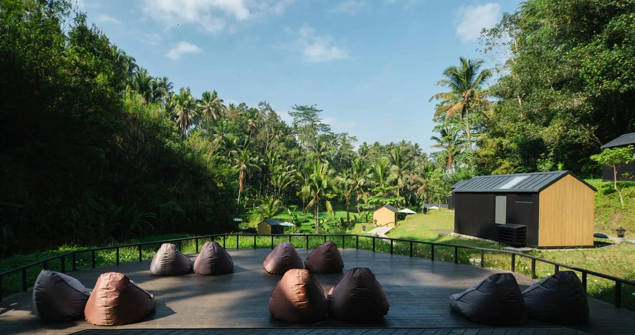 Property building in Bobocabin Ubud, Bali