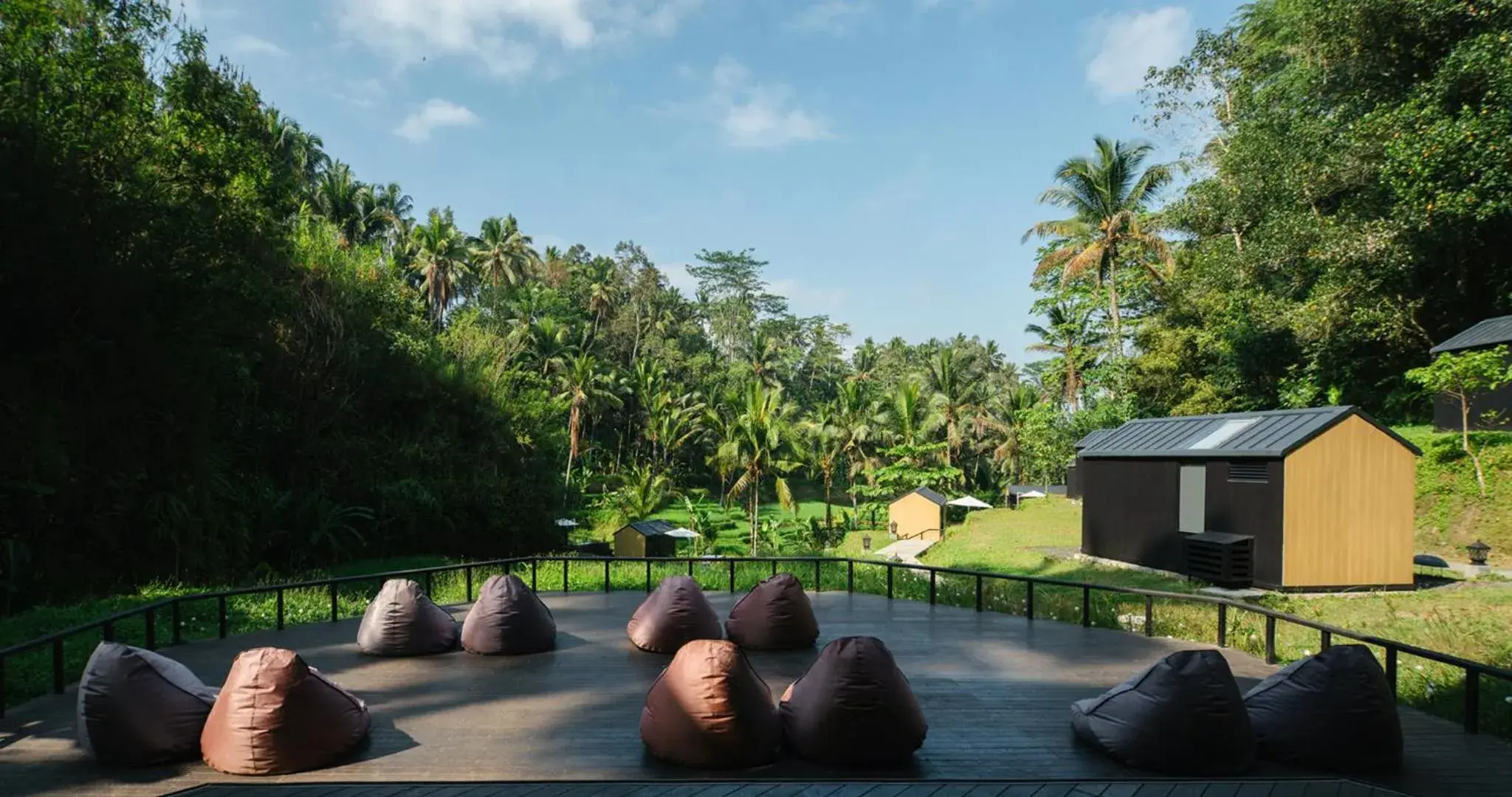 Property building in Bobocabin Ubud, Bali Property building in Bobocabin Ubud, Bali