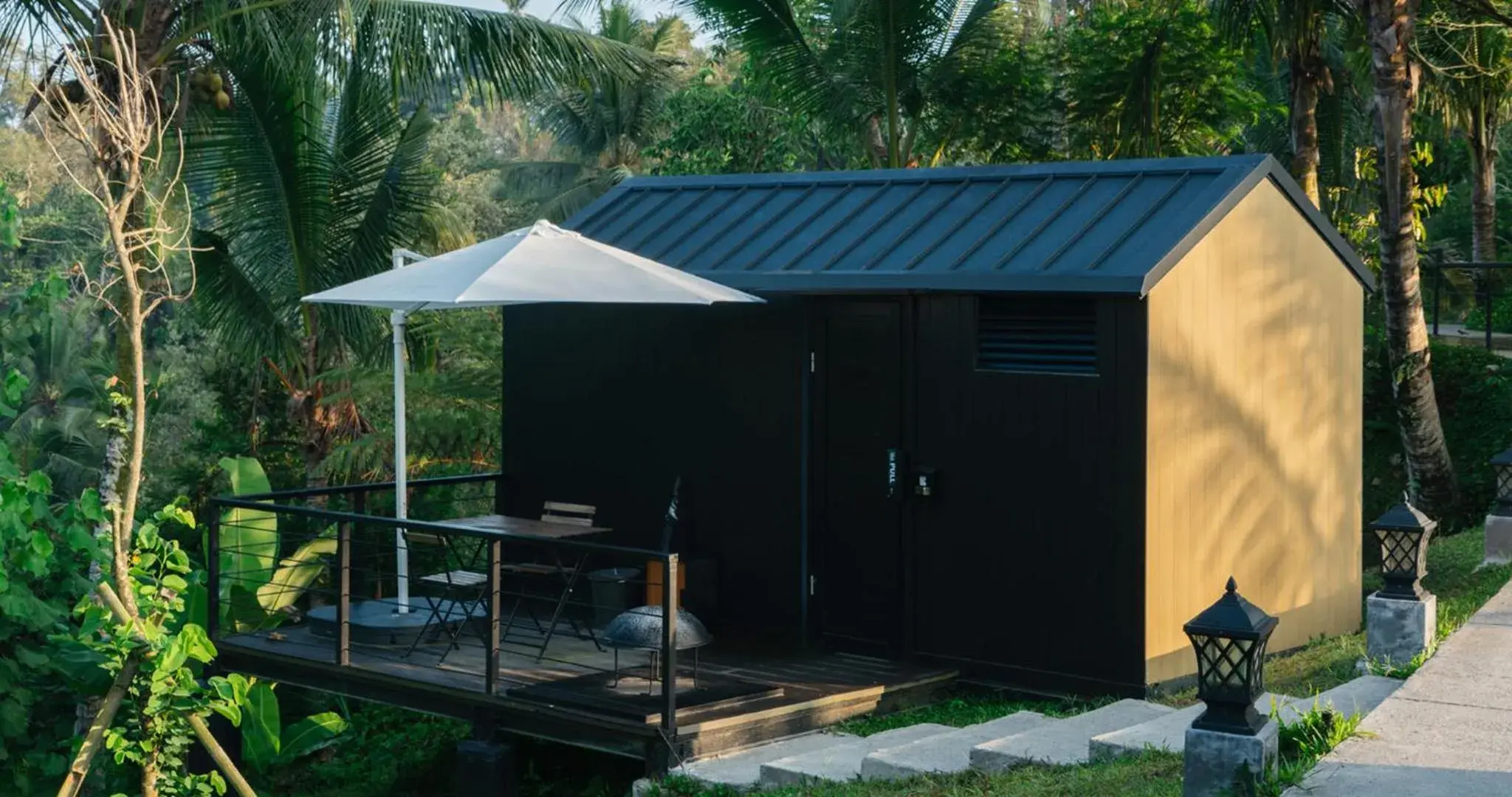 Property building in Bobocabin Ubud, Bali Property building in Bobocabin Ubud, Bali