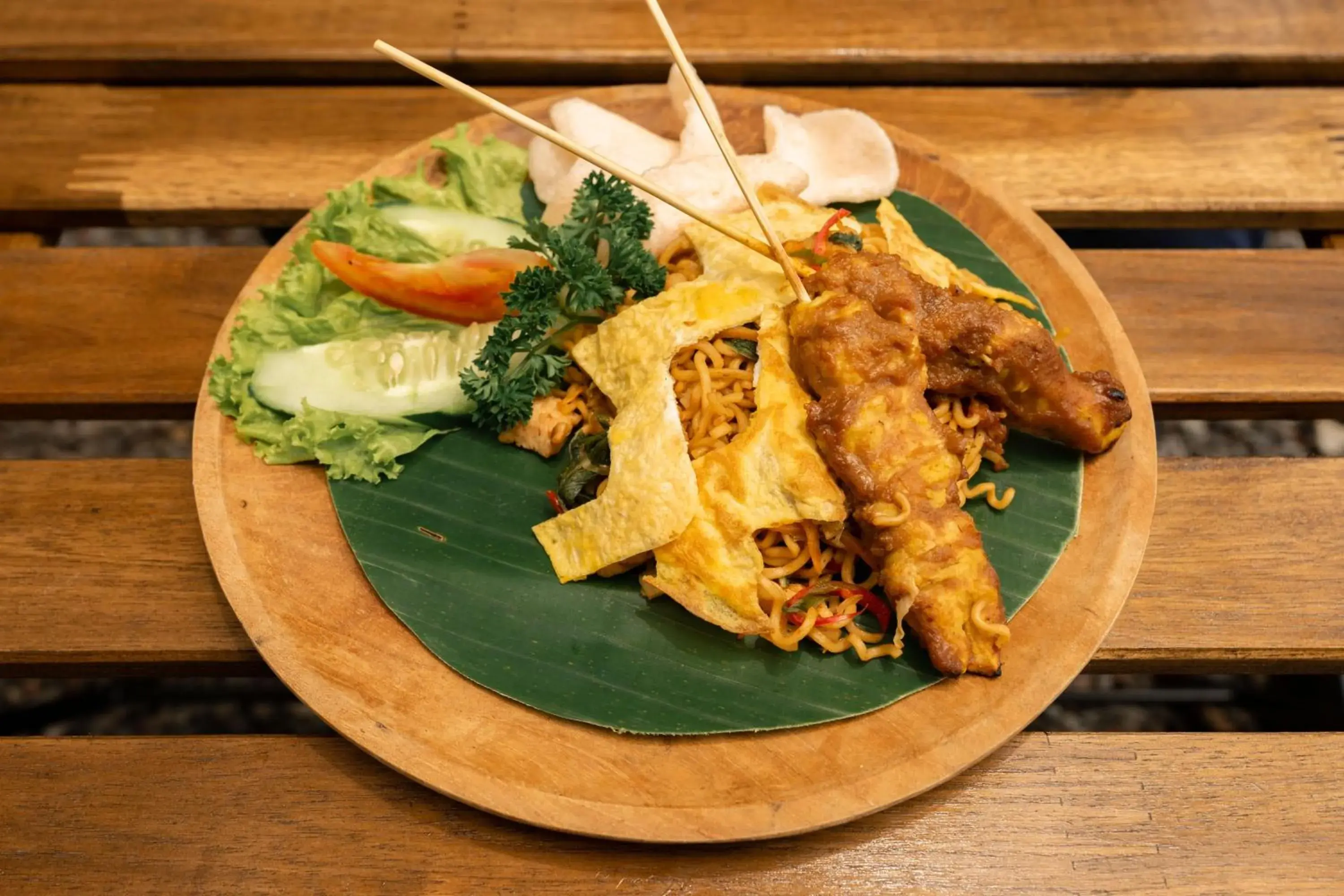 Breakfast in Bobocabin Ubud, Bali Breakfast in Bobocabin Ubud, Bali