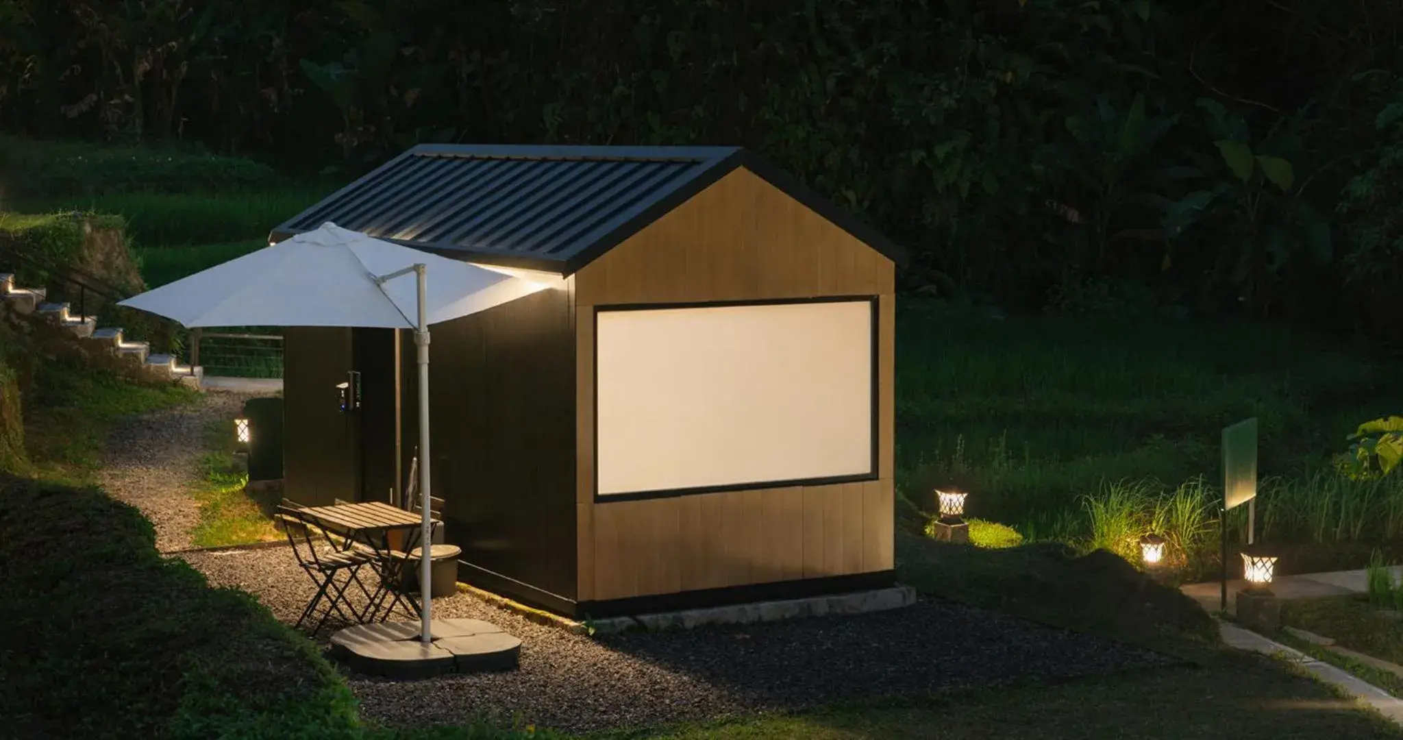 Property building in Bobocabin Ubud, Bali Property building in Bobocabin Ubud, Bali