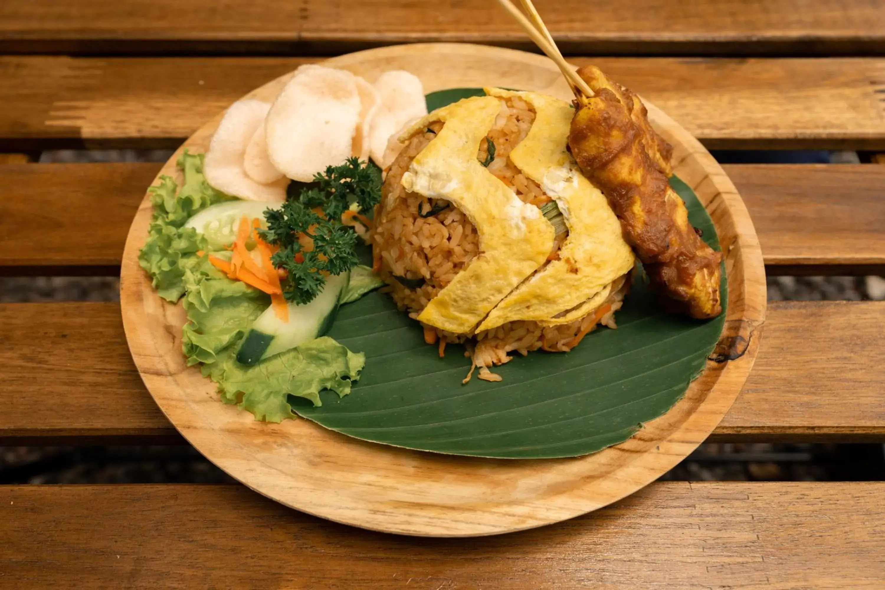 Breakfast in Bobocabin Ubud, Bali Breakfast in Bobocabin Ubud, Bali