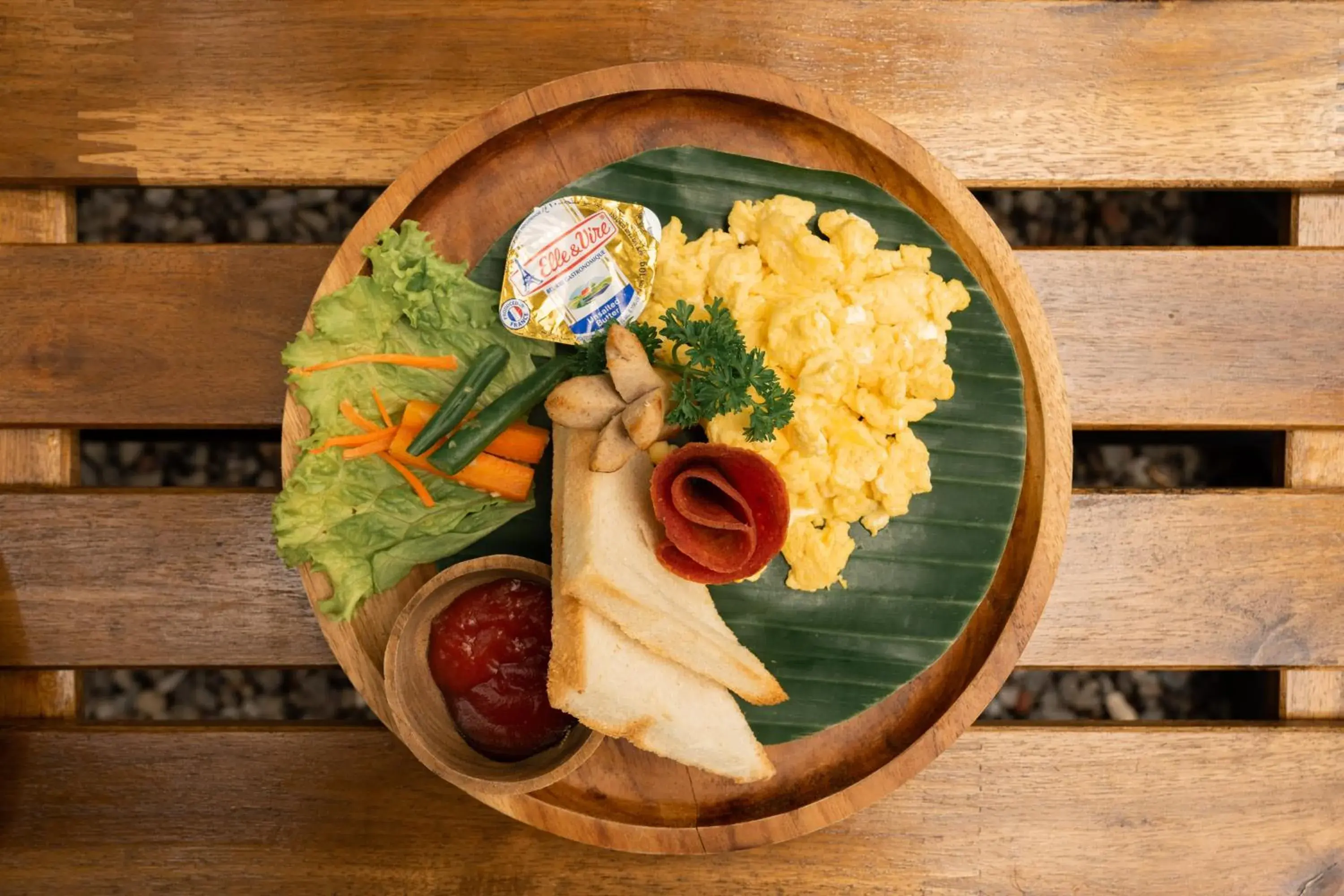 Breakfast in Bobocabin Ubud, Bali Breakfast in Bobocabin Ubud, Bali