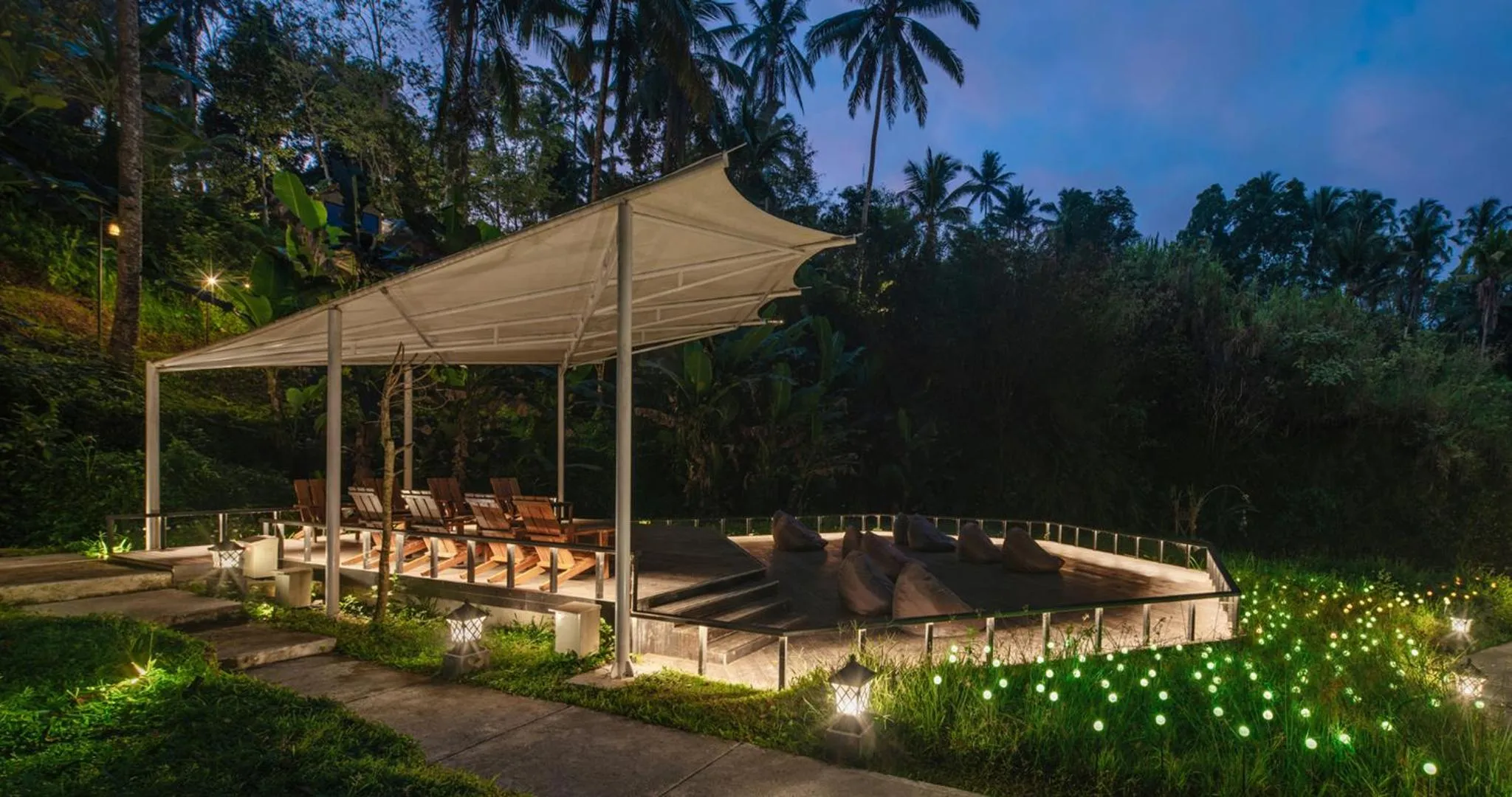 Night in Bobocabin Ubud, Bali