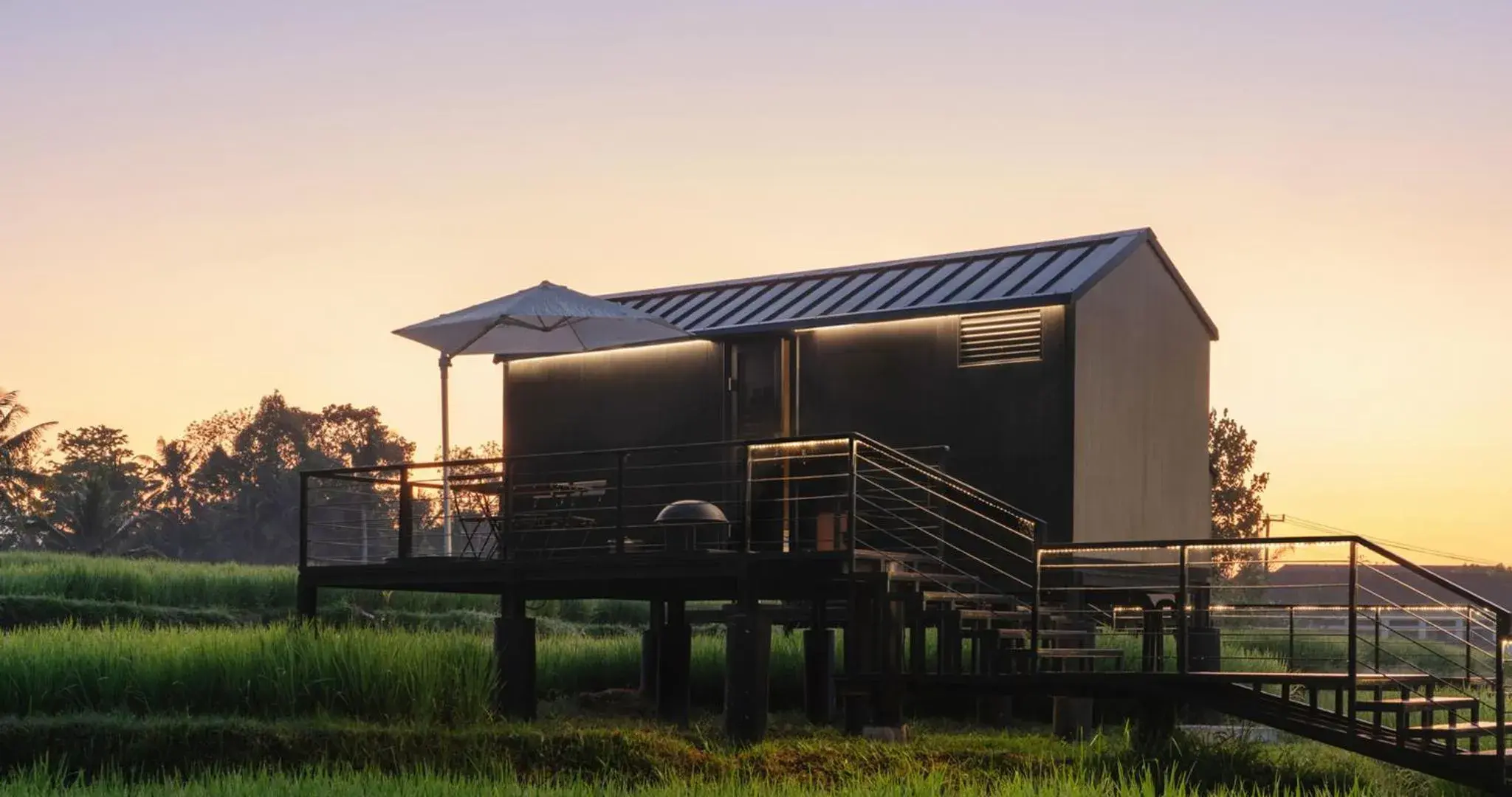 Property building in Bobocabin Ubud, Bali Property building in Bobocabin Ubud, Bali