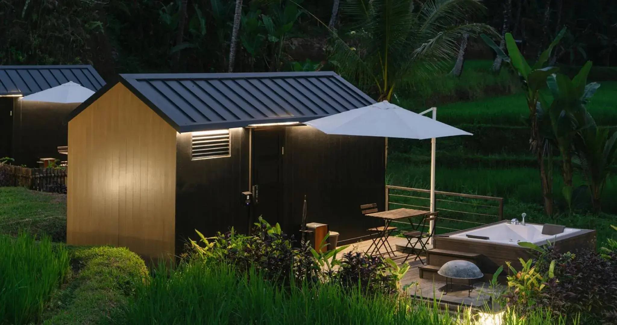 Property building in Bobocabin Ubud, Bali Property building in Bobocabin Ubud, Bali