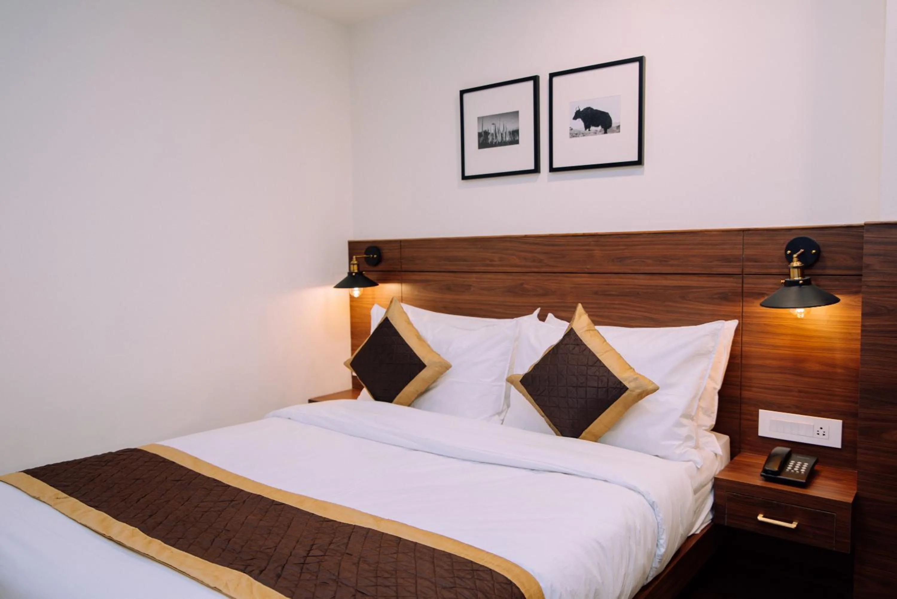 Bedroom, Bed in Tree of Life Indra Mandala Hotel, Gangtok