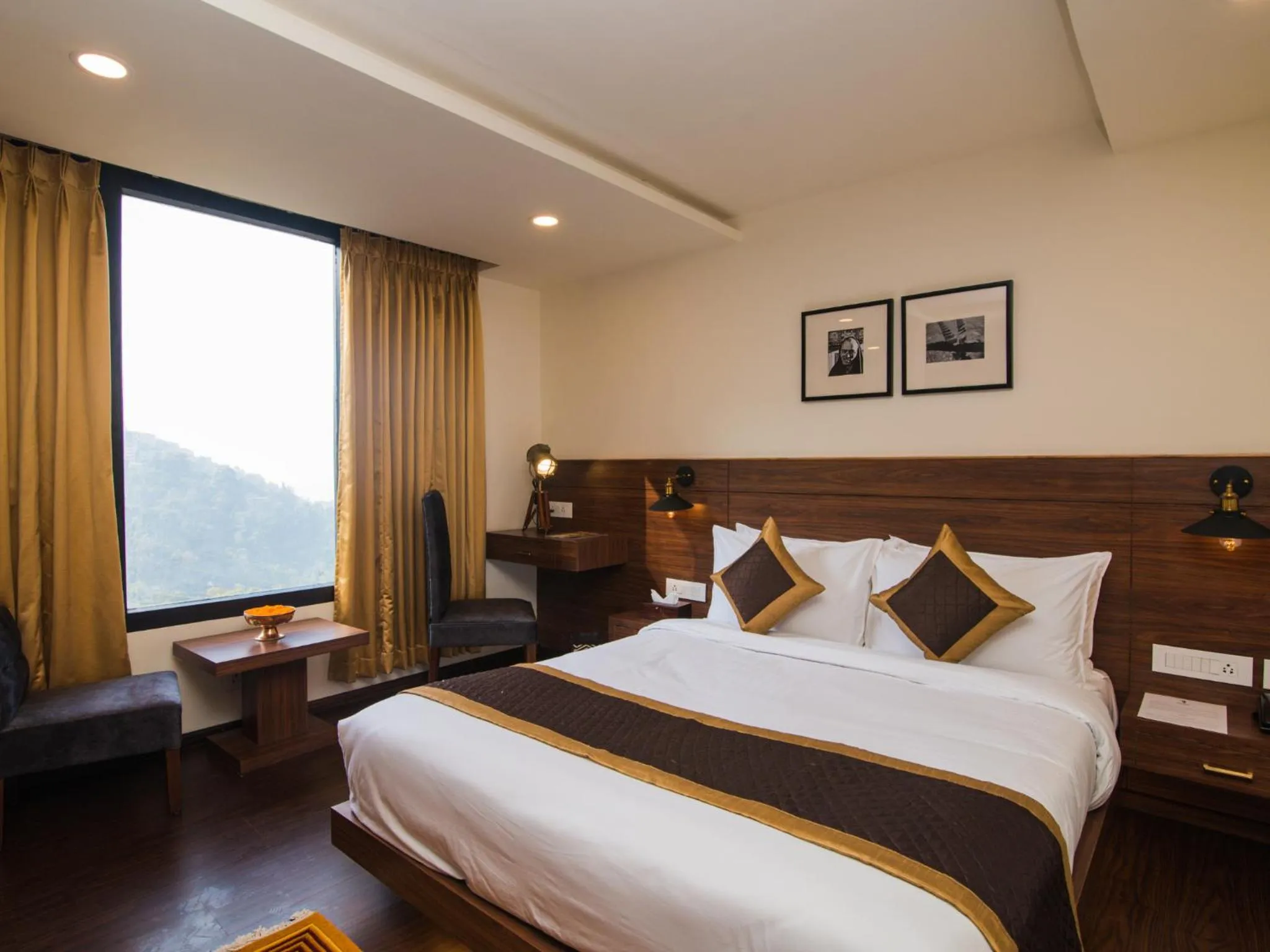 Bedroom, Bed in Tree of Life Indra Mandala Hotel, Gangtok