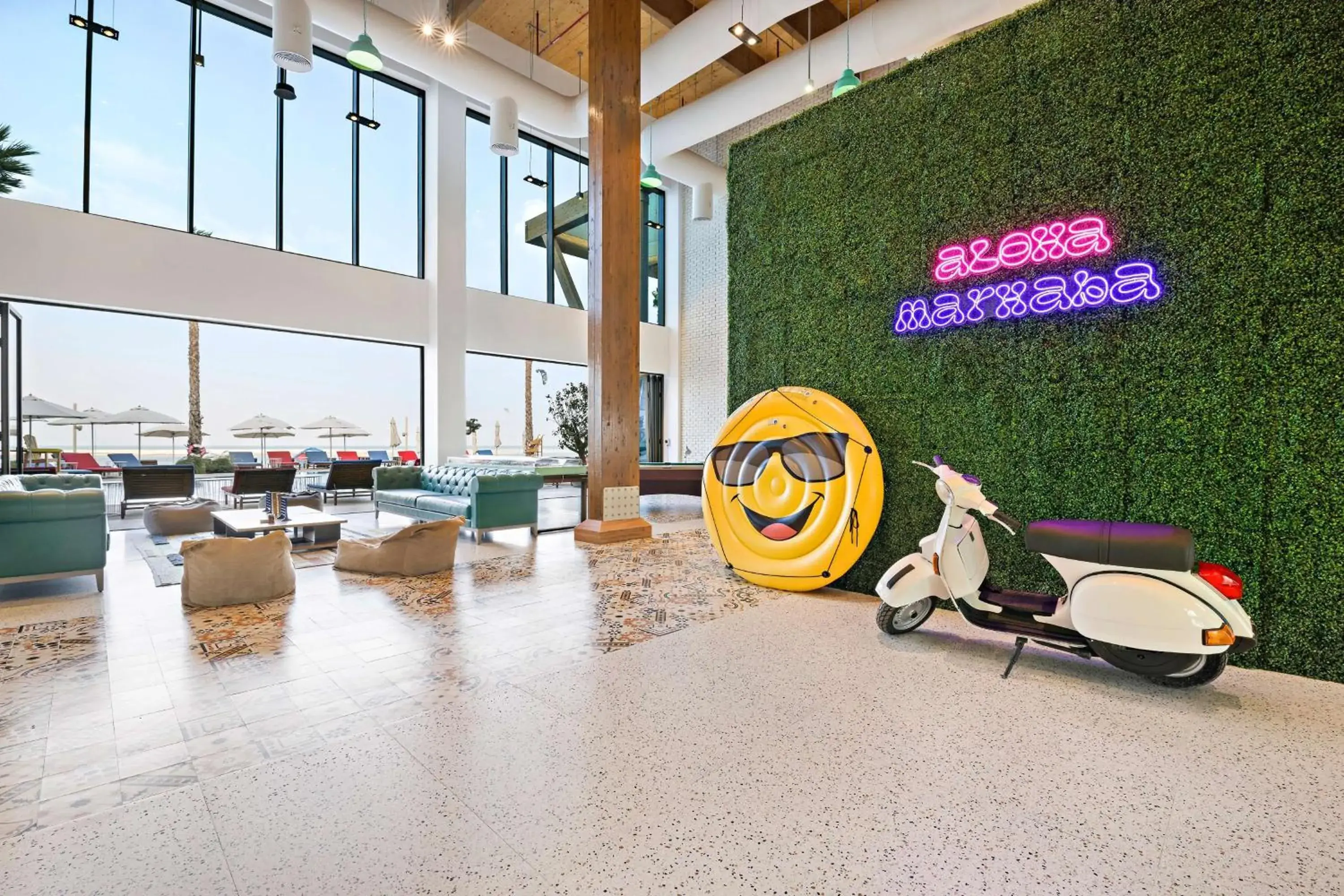 Lobby or reception in Fuwairit Kite Beach, Tapestry Collection By Hilton Lobby or reception in Fuwairit Kite Beach, Tapestry Collection By Hilton