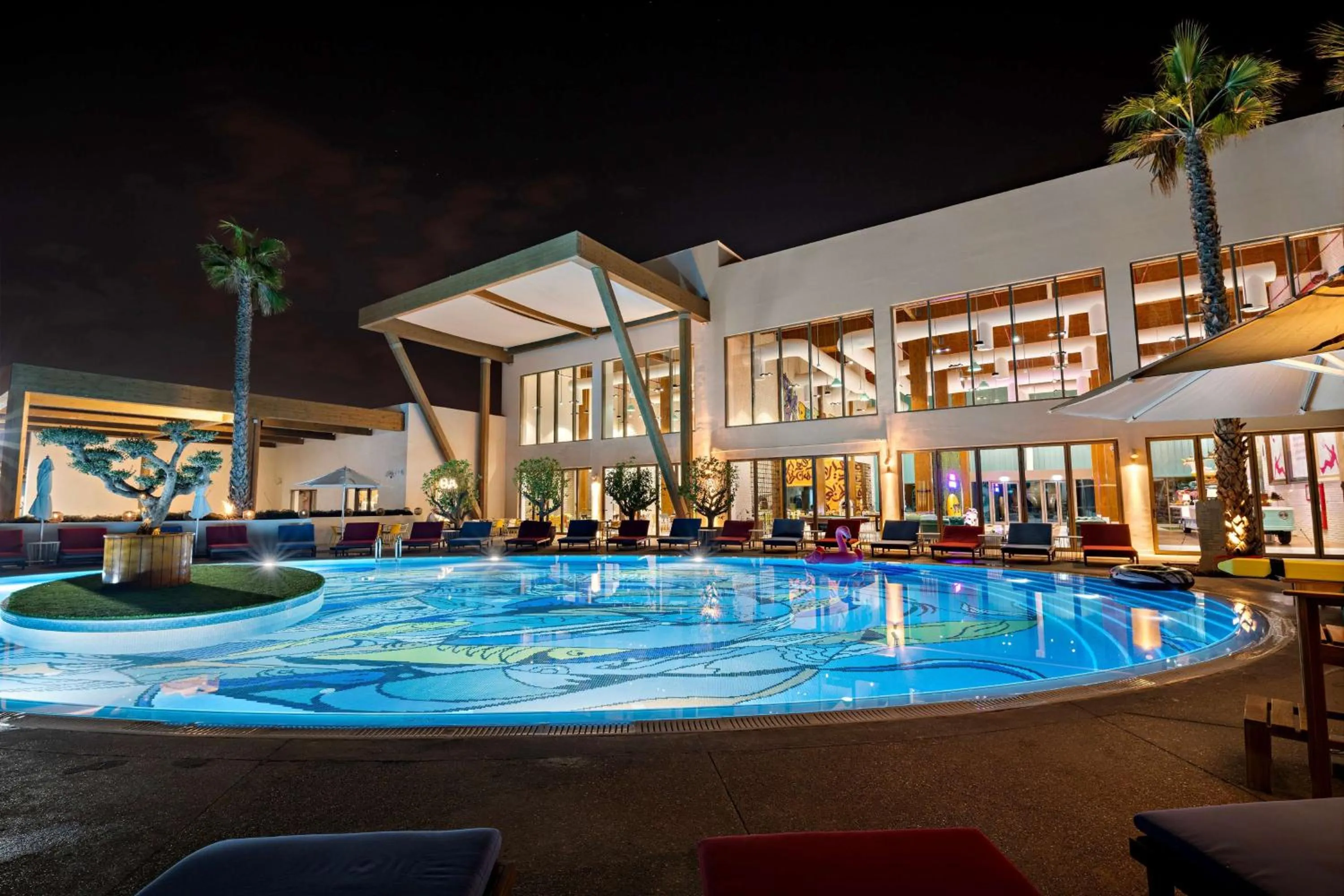 Pool view in Fuwairit Kite Beach, Tapestry Collection By Hilton