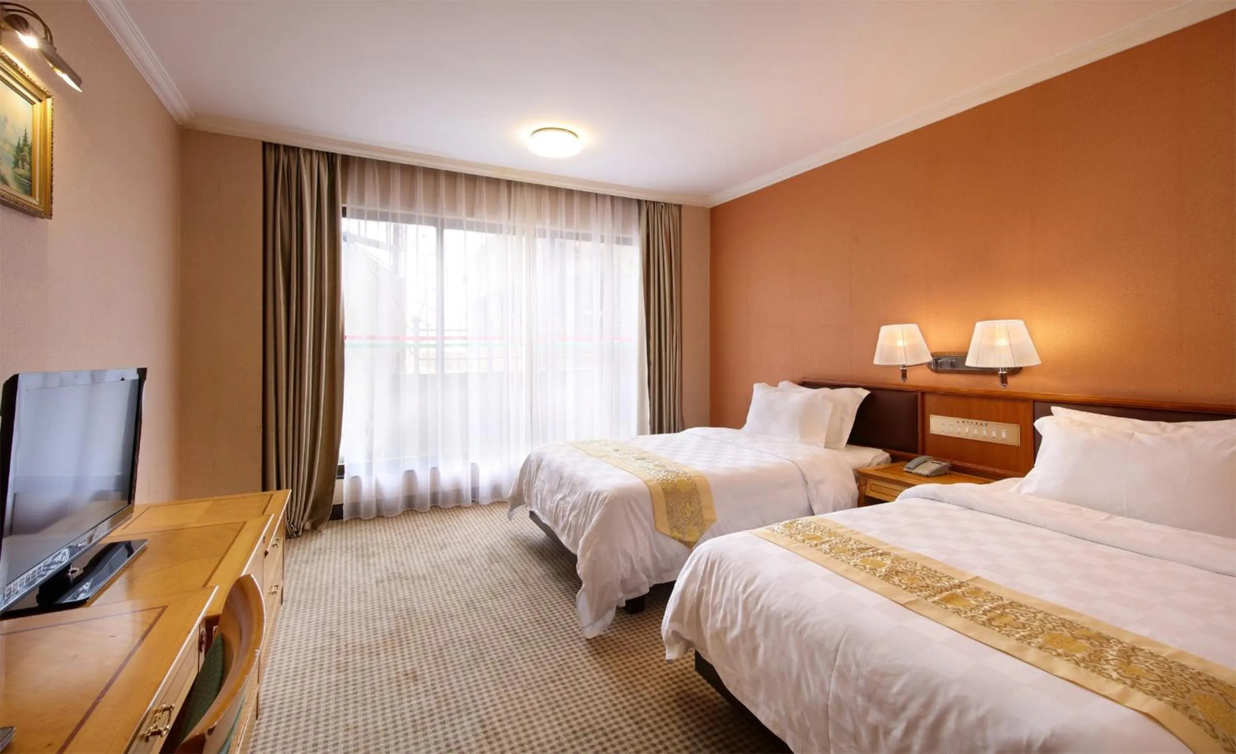 Decorative detail in Nanfang Dasha Hotel