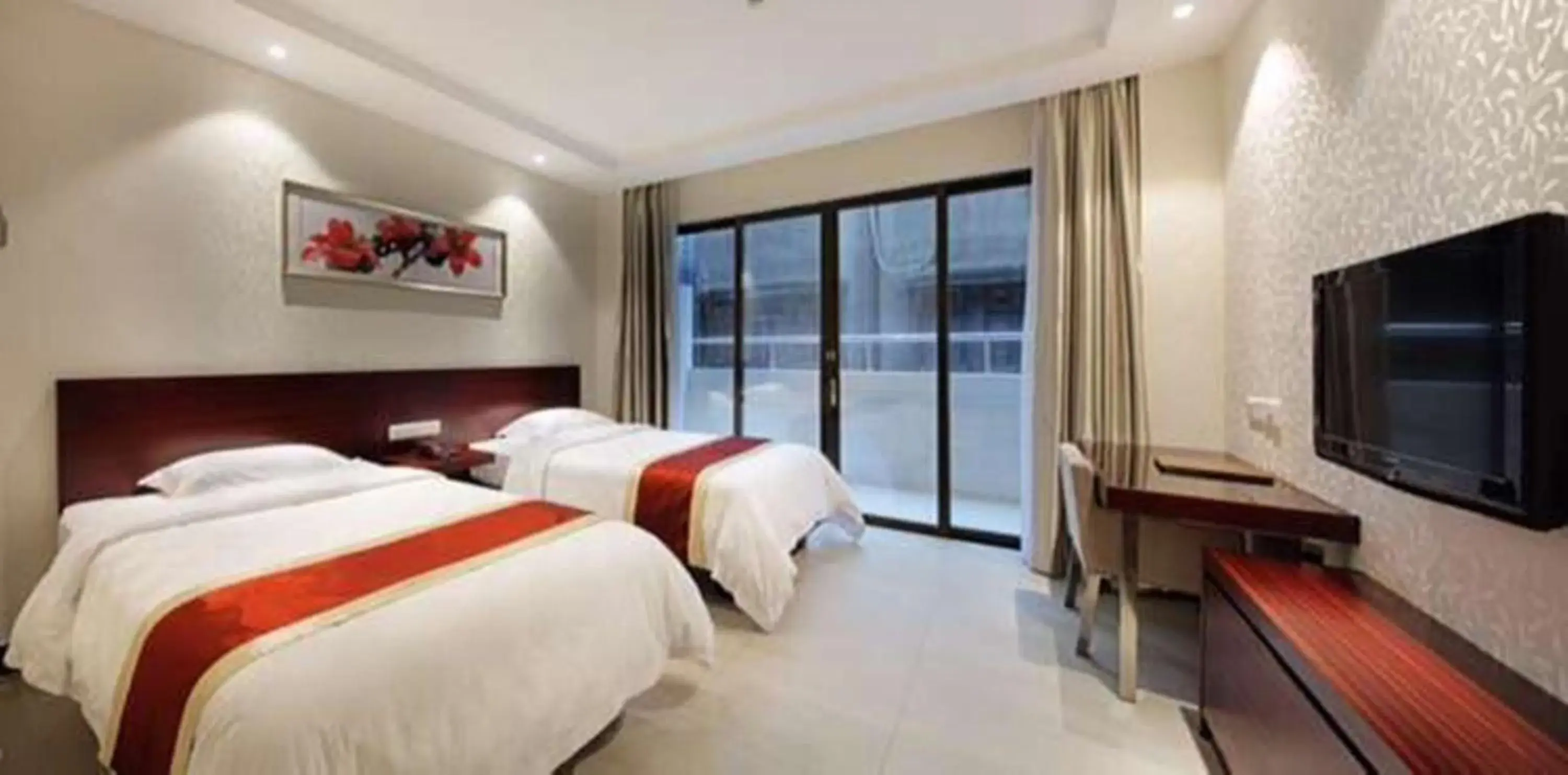Business Twin Room in Nanfang Dasha Hotel Business Twin Room in Nanfang Dasha Hotel