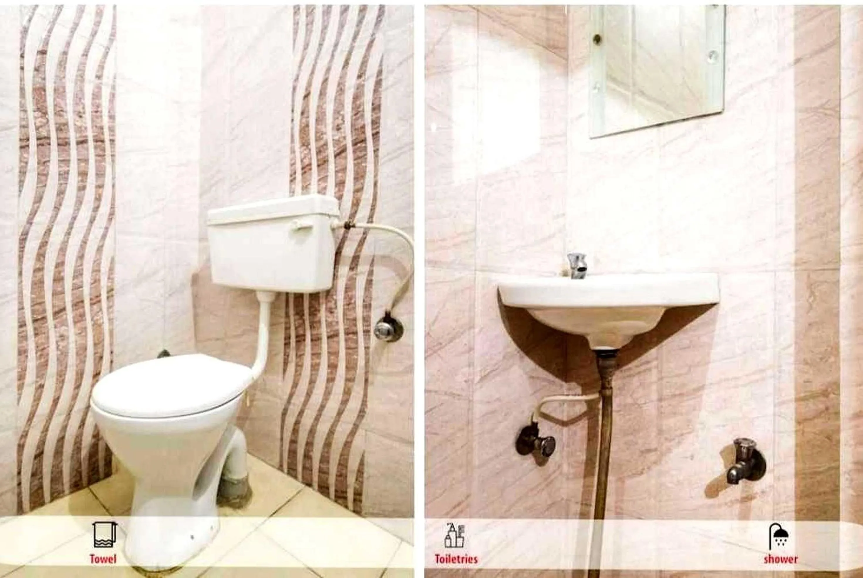 Bathroom in Hotel O by OYO CASTLE HOME STAY
