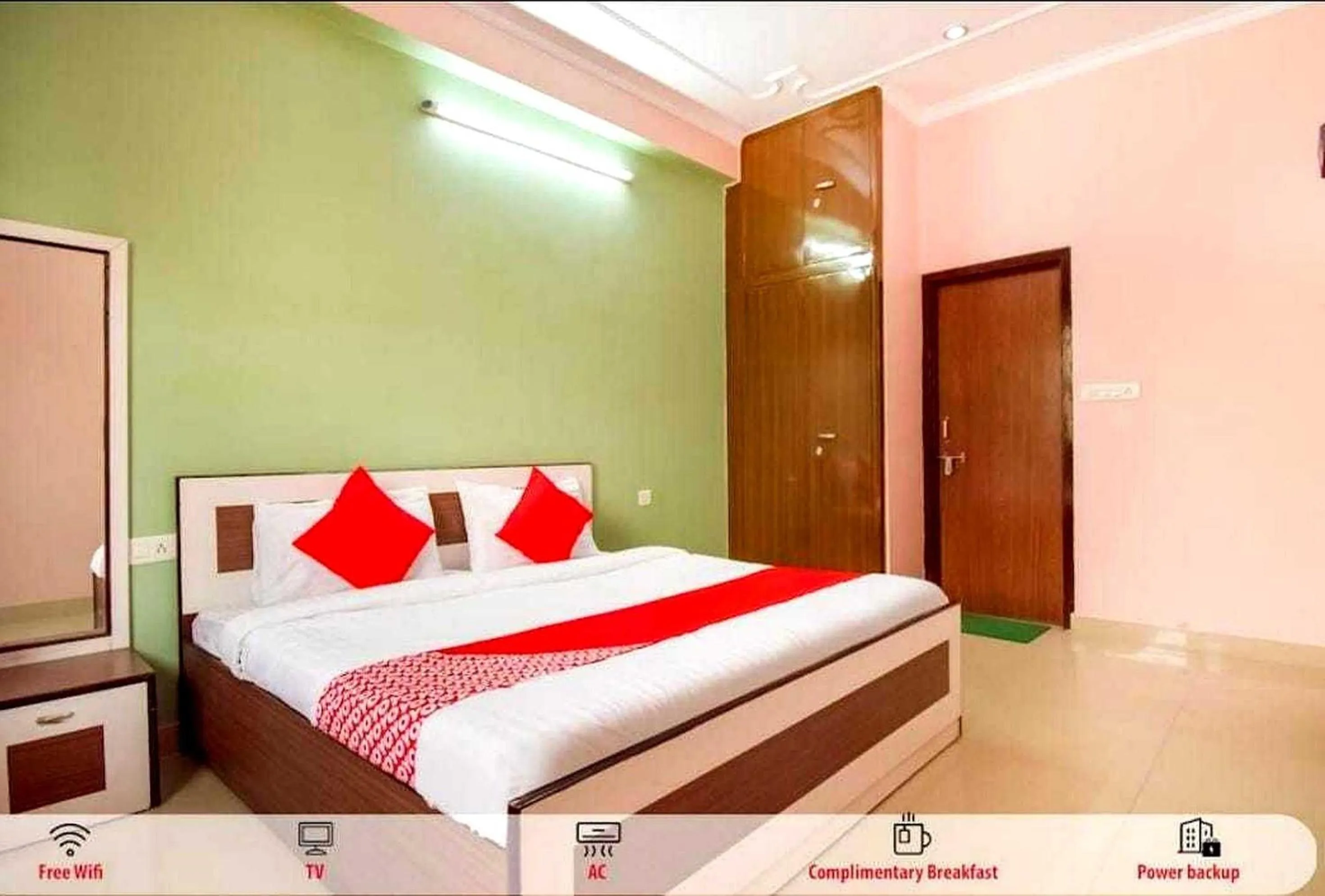 Bedroom, Bed in Hotel O by OYO CASTLE HOME STAY