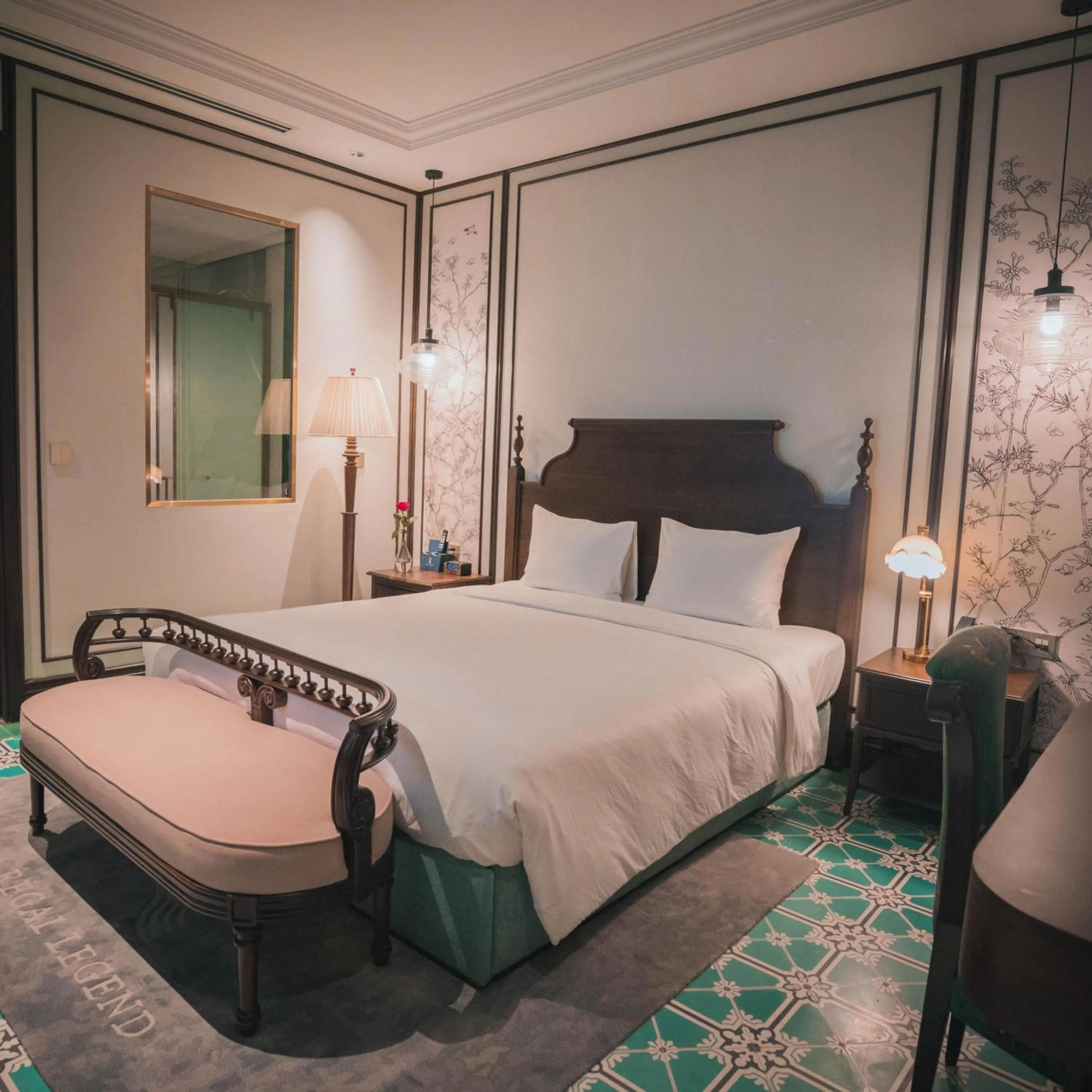 Bed in Regal Collection House