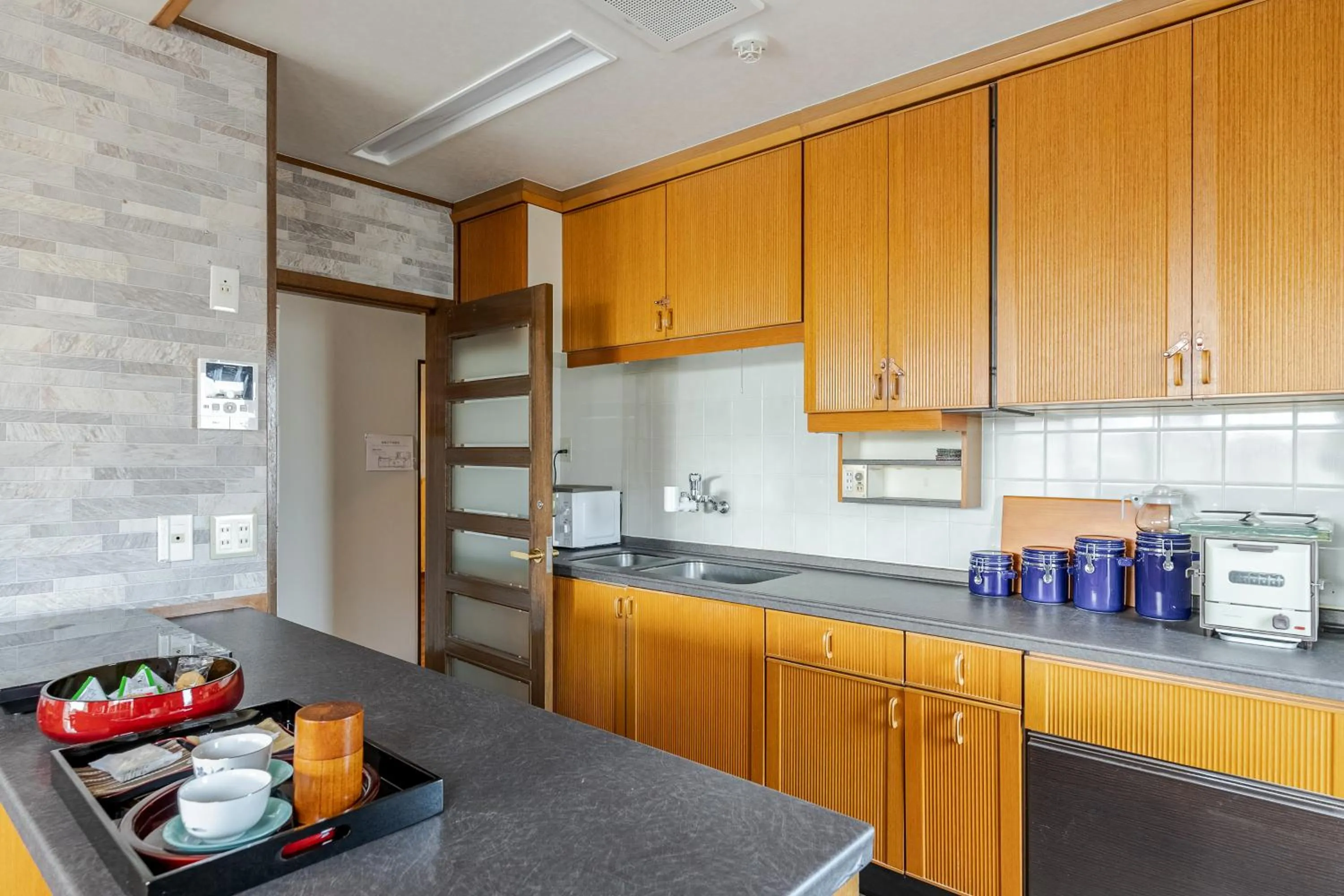 Kitchen or kitchenette in Residence Ferie Nara station