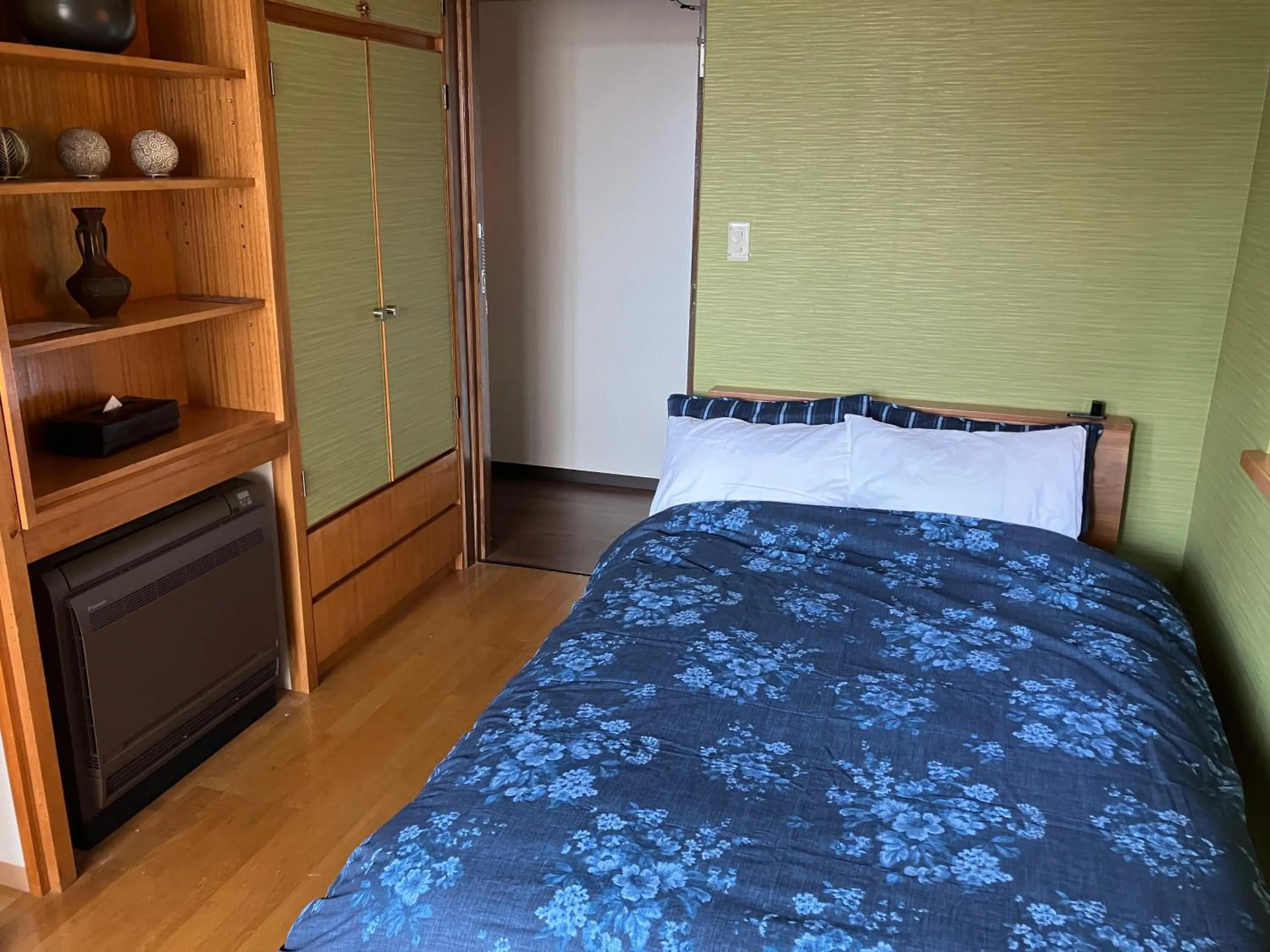 Photo of the whole room, Bed in Residence Ferie Nara station