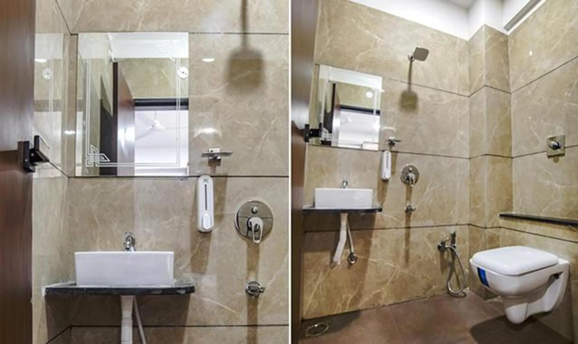 Bathroom in FabHotel Elite Residency