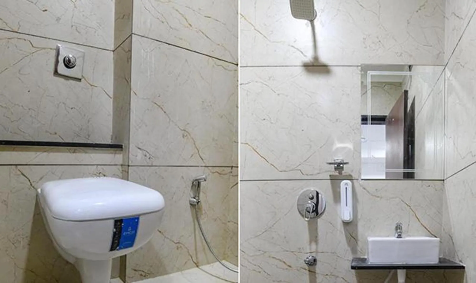 Bathroom in FabHotel Elite Residency