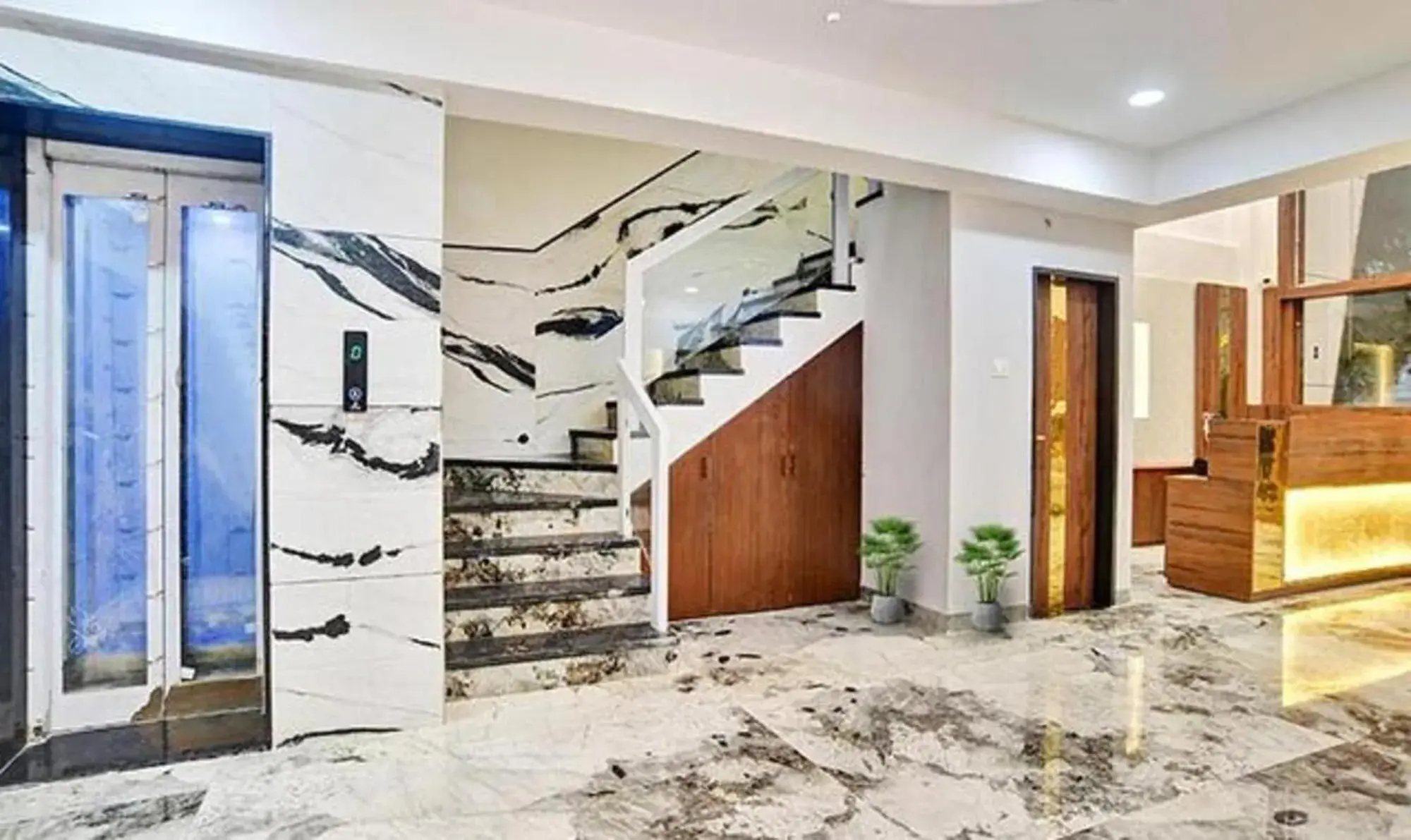 Lobby or reception in FabHotel Elite Residency Lobby or reception in FabHotel Elite Residency