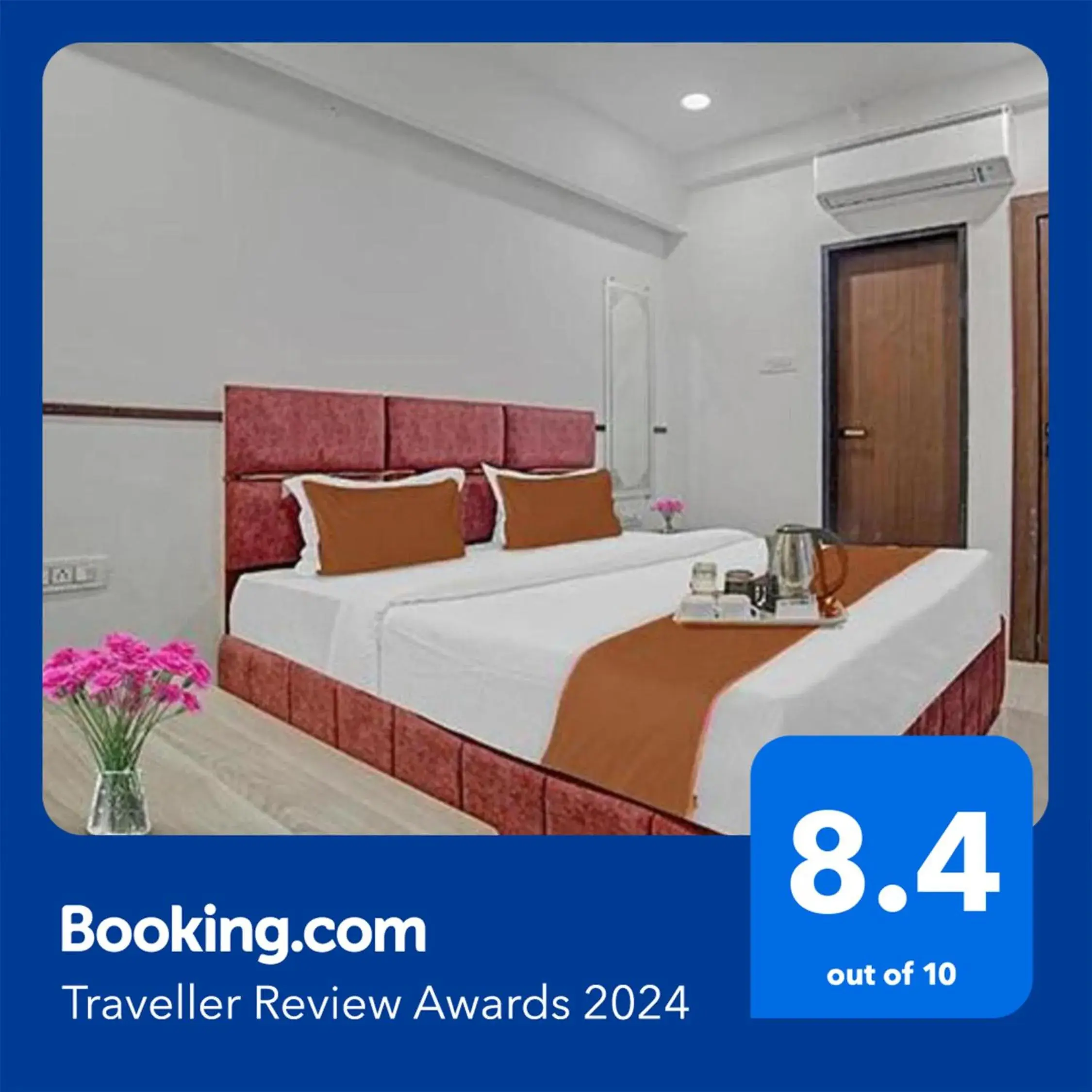 Bed in FabHotel Elite Residency Bed in FabHotel Elite Residency