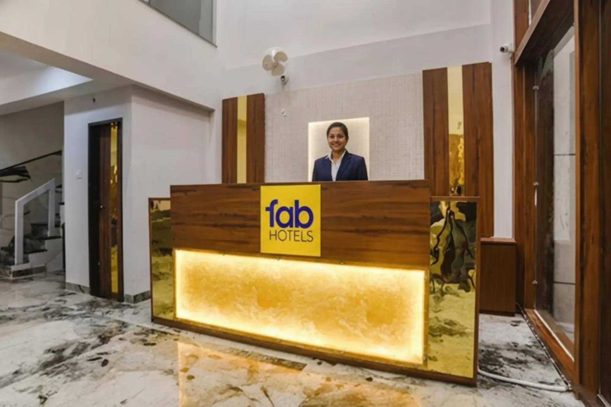 Lobby or reception in FabHotel Elite Residency Lobby or reception in FabHotel Elite Residency