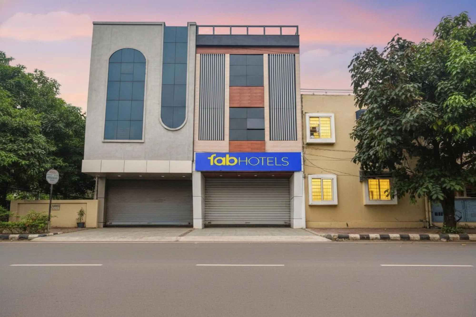 Property building in FabHotel Elite Residency