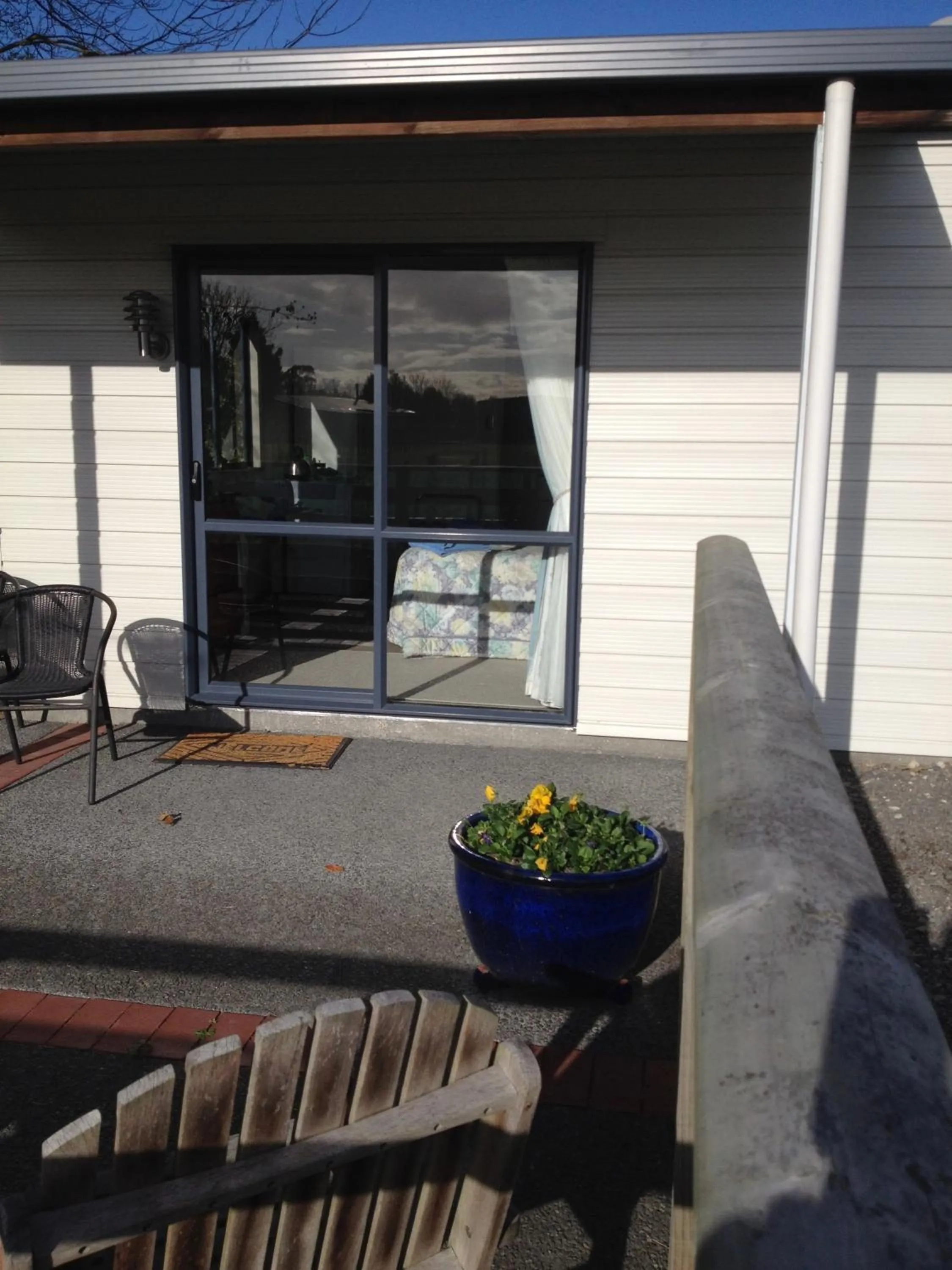Balcony/Terrace in Bluebell Lodge and Cottage
