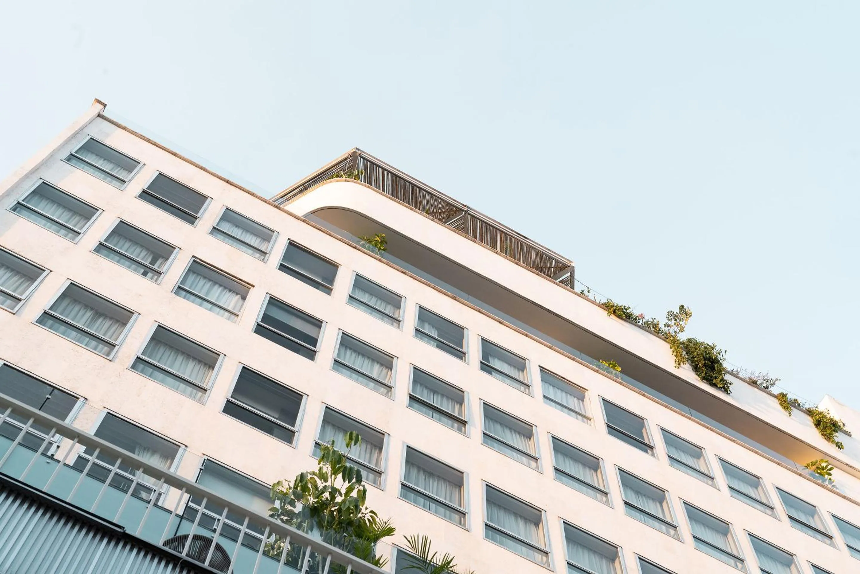 Property building in Mondrian Mexico City Condesa