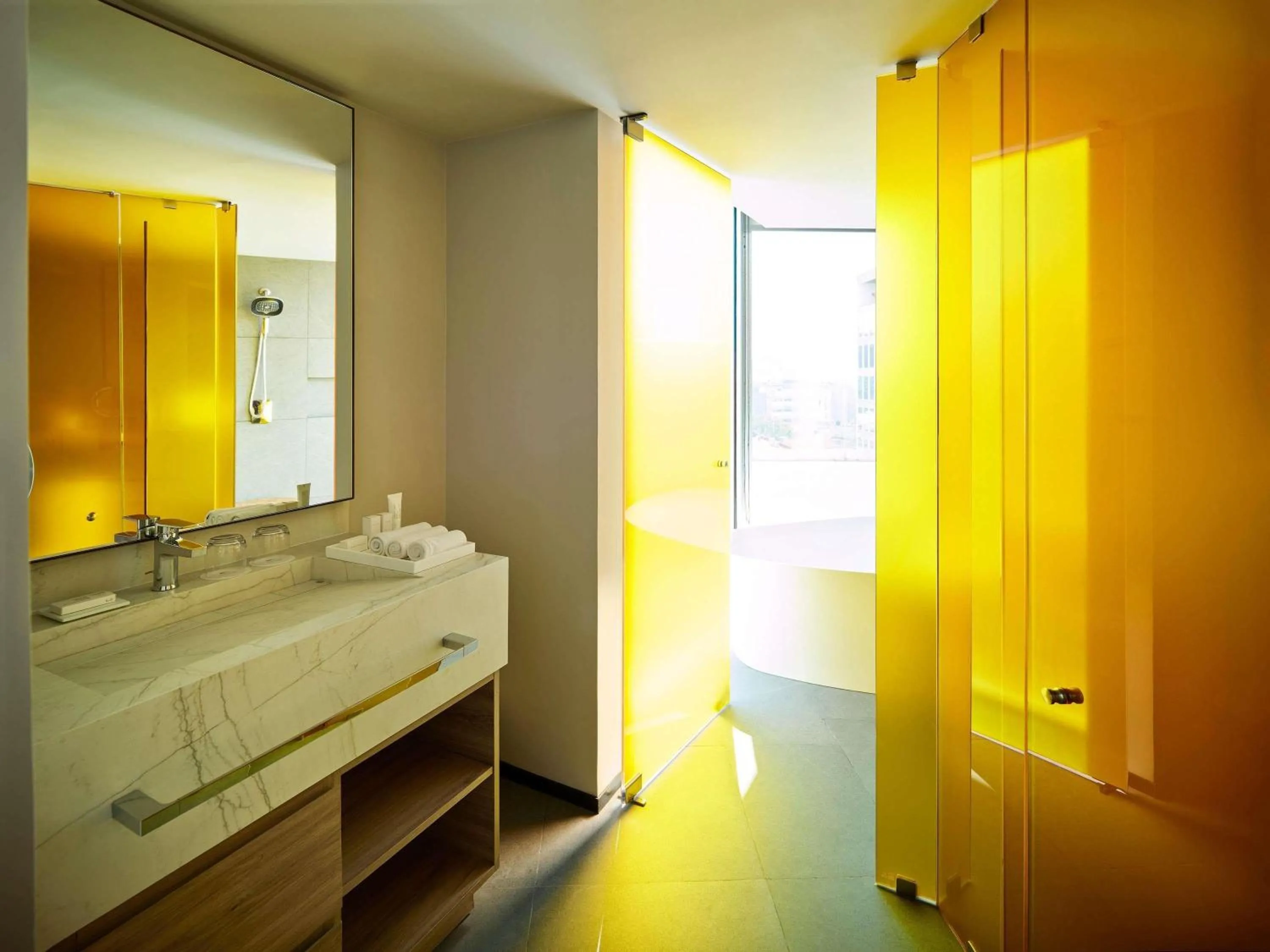 Bedroom in Mondrian Mexico City Condesa